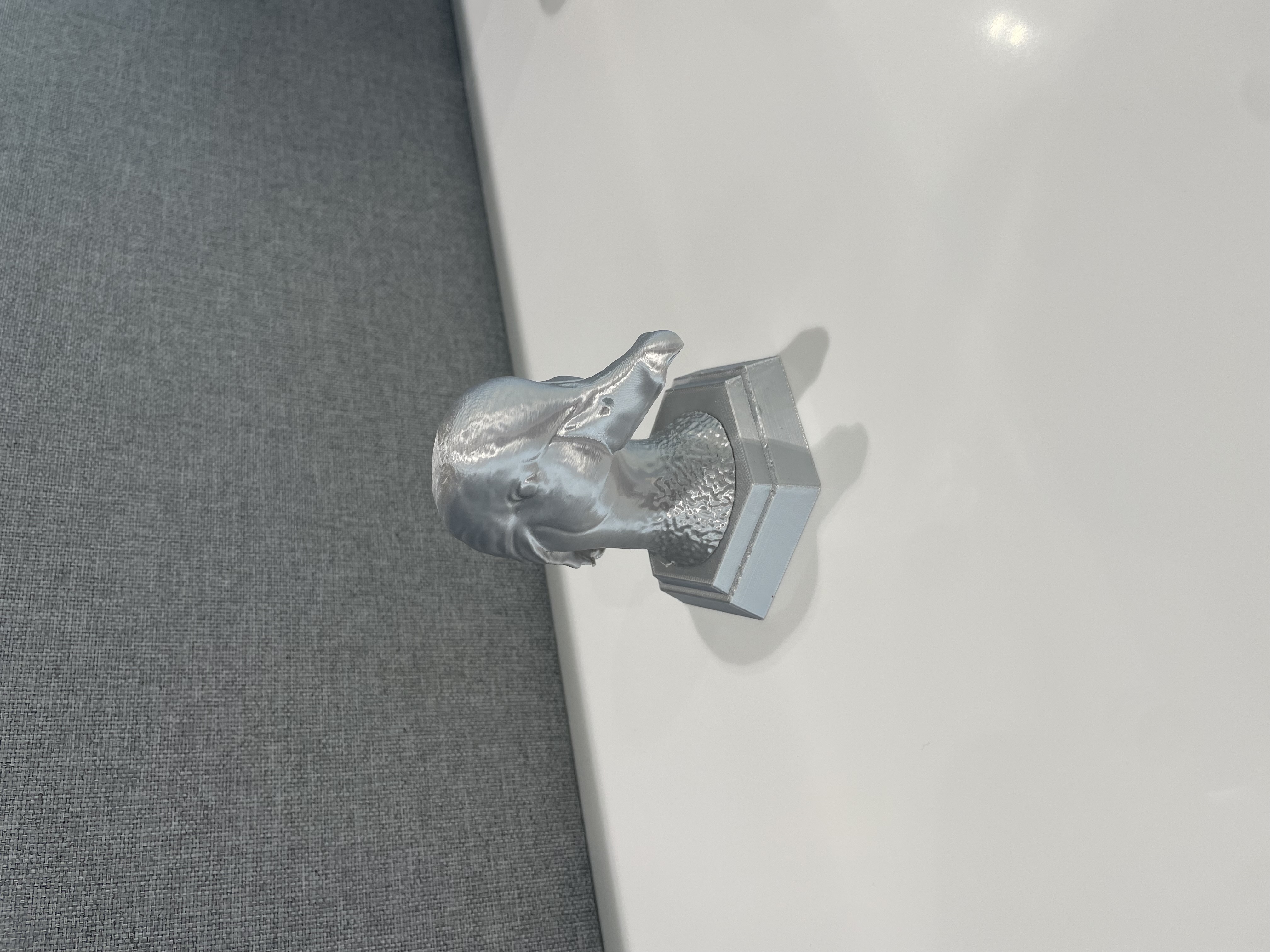 Mallard Head Sculpture Copper