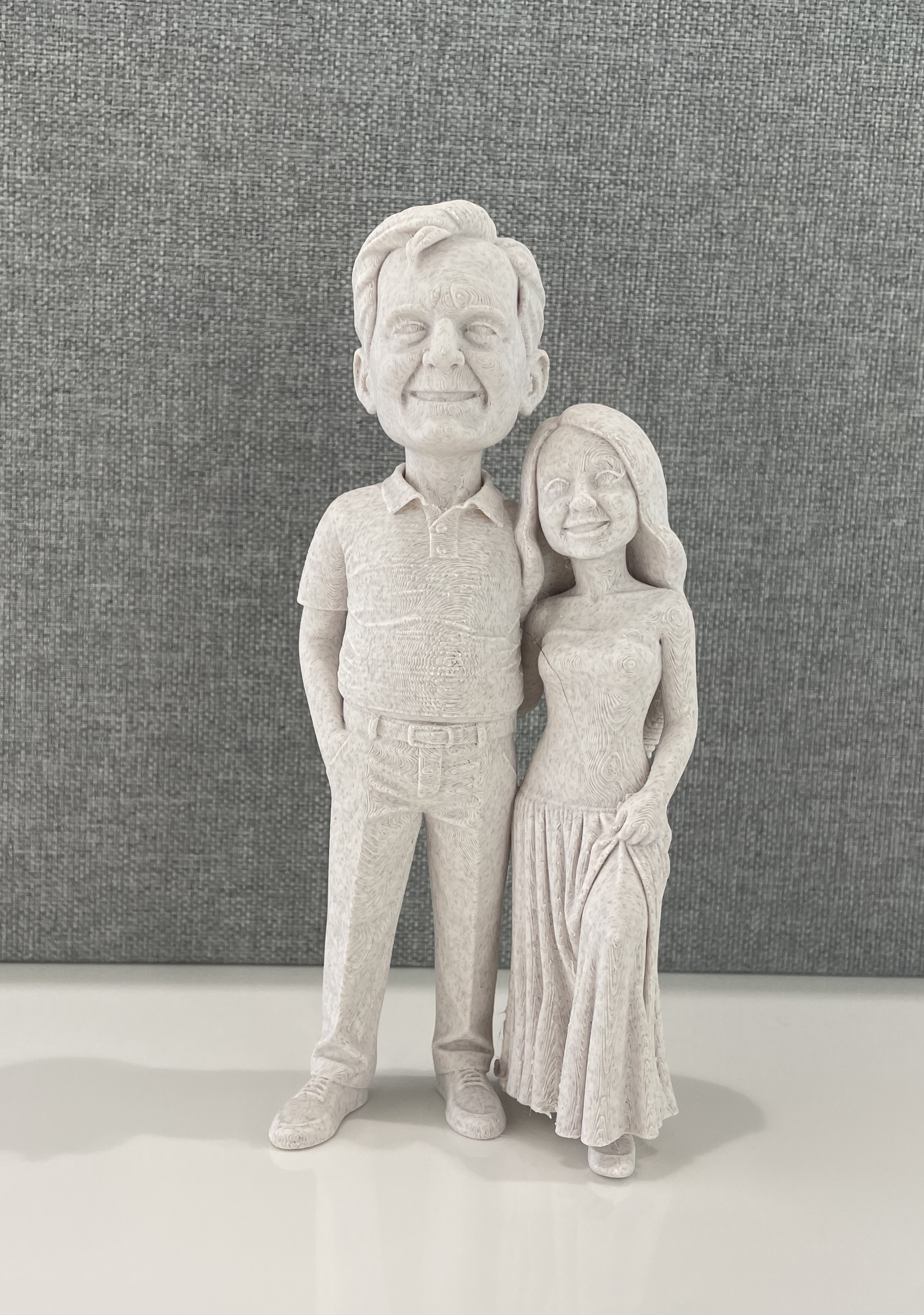 MemoryPrint Statue in marble finish
