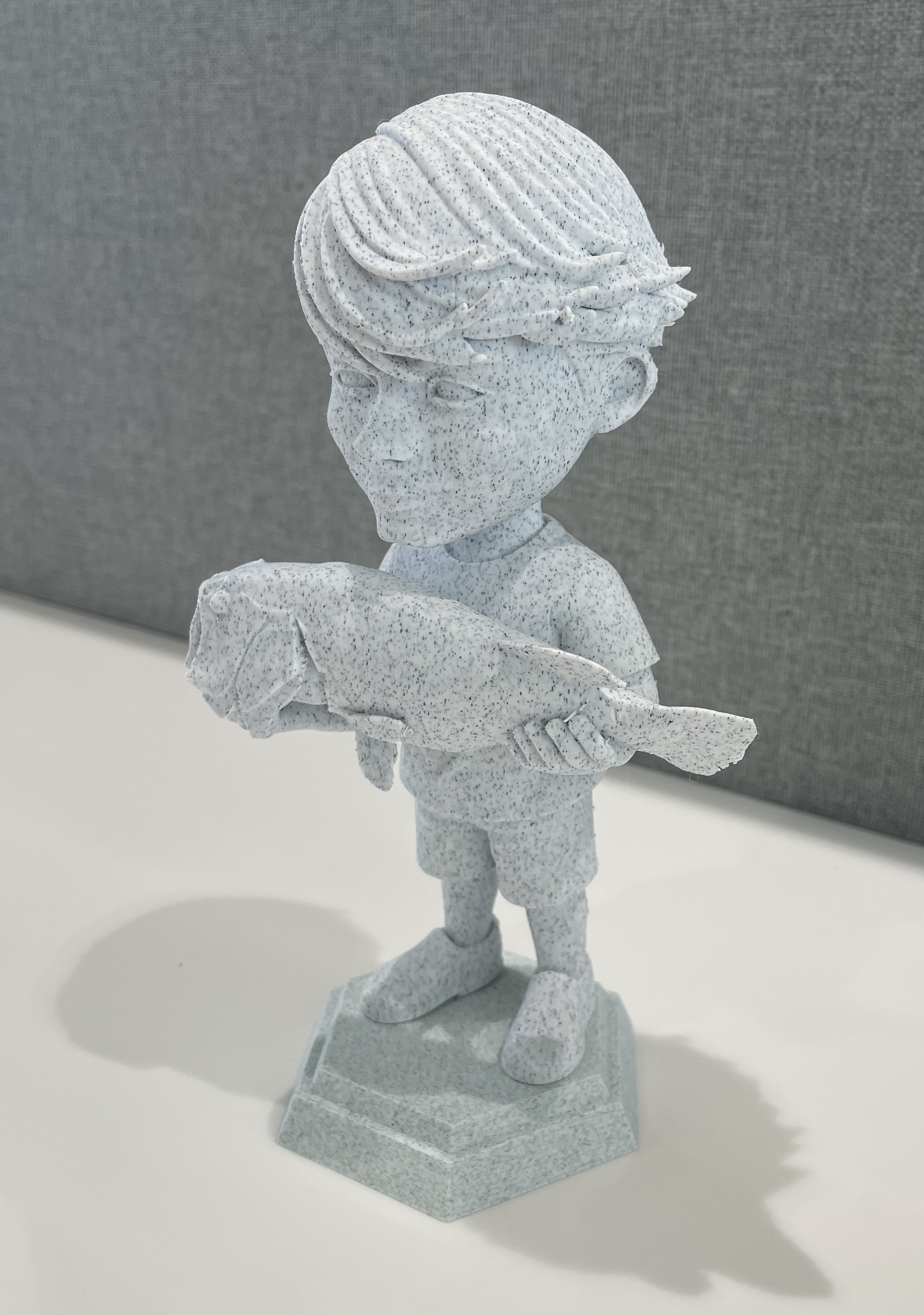 MemoryPrint Statue in marble finish