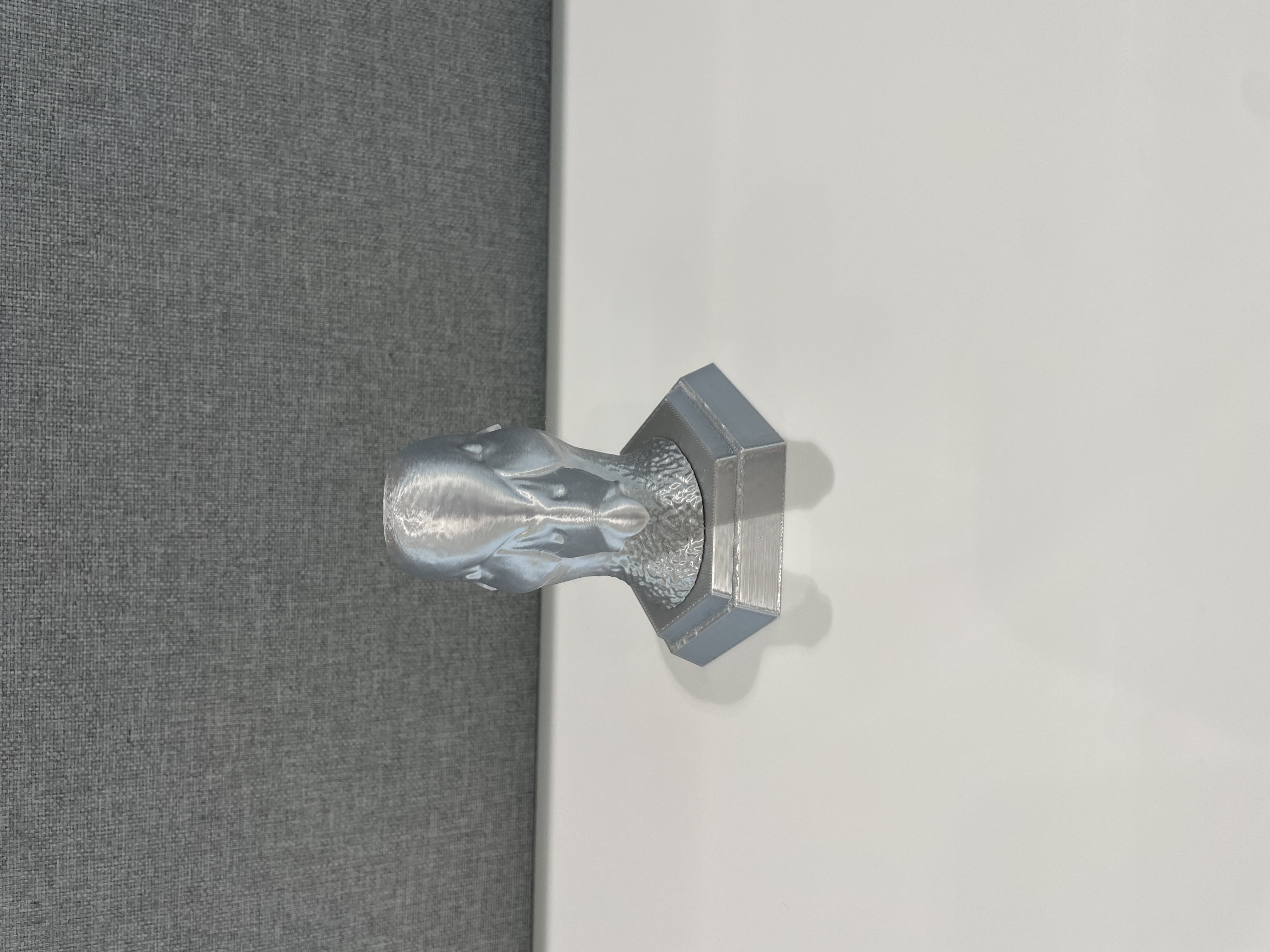 Mallard Head Sculpture Copper