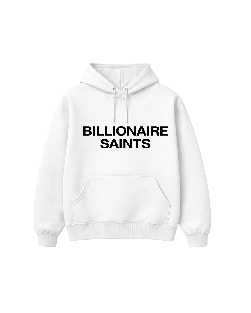 Billionaire Saints  white Hoodie