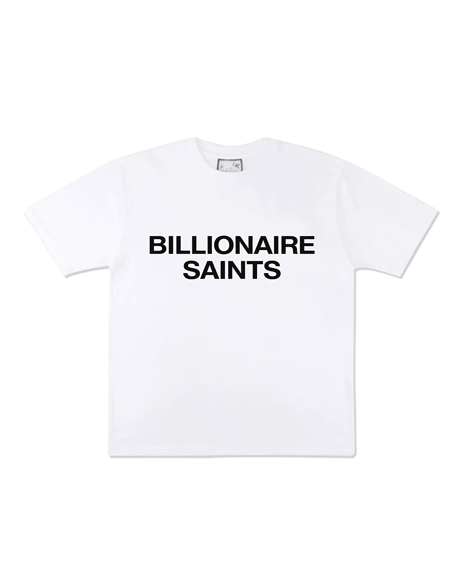 Billionaire Saints white T-Shirt