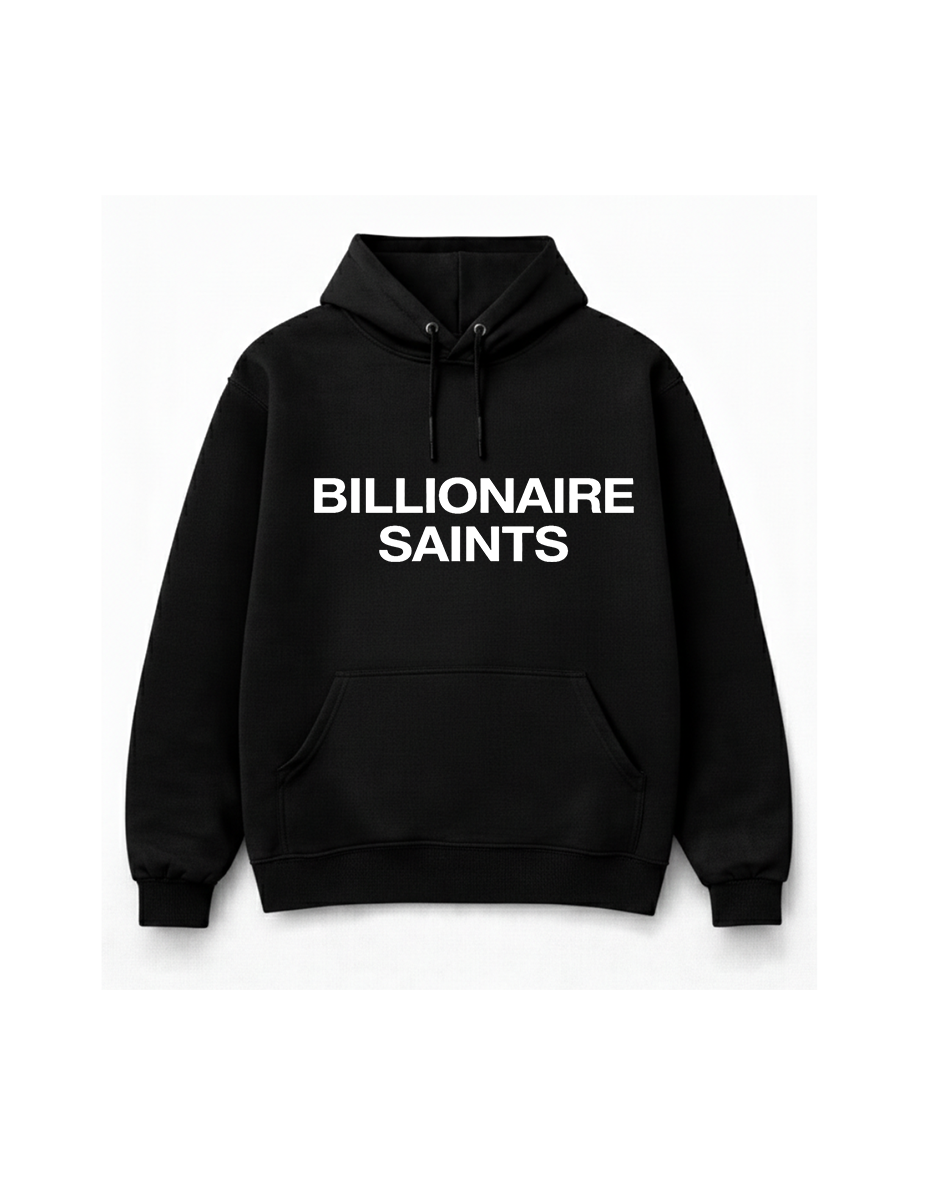 Billionaire Saints Black Hoodie