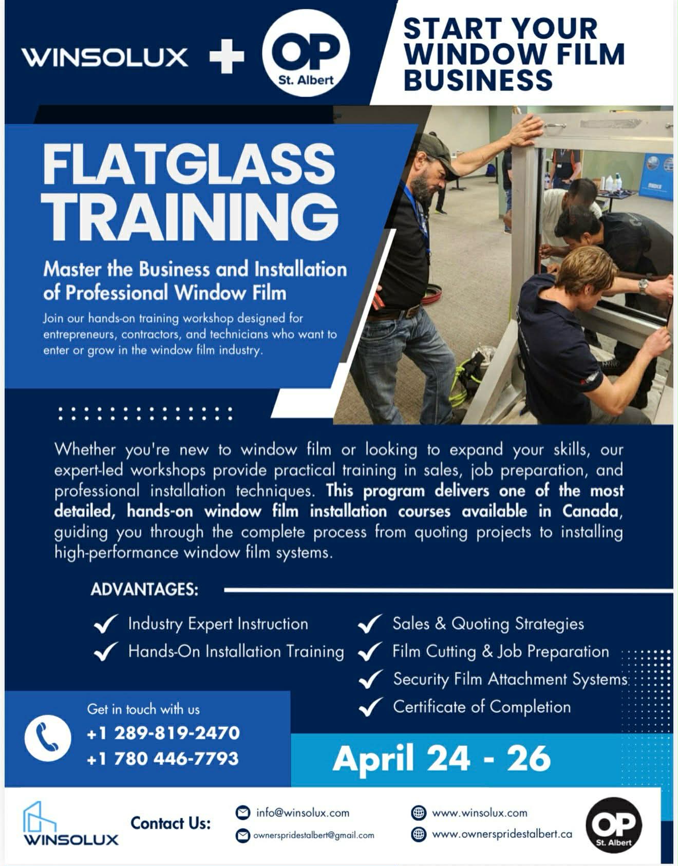 Flat Glass Training