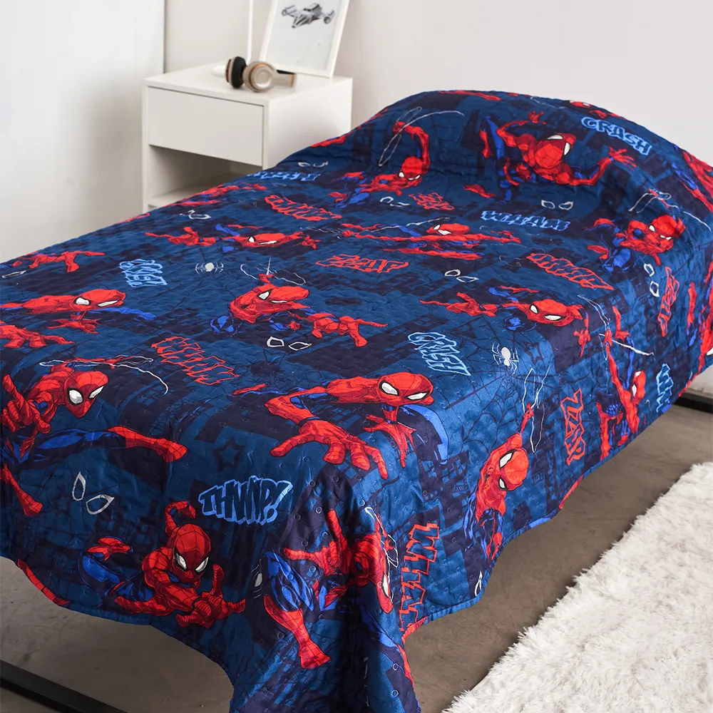 Cubrecama Ultra Soft  PIÑATA-SPIDERMAN