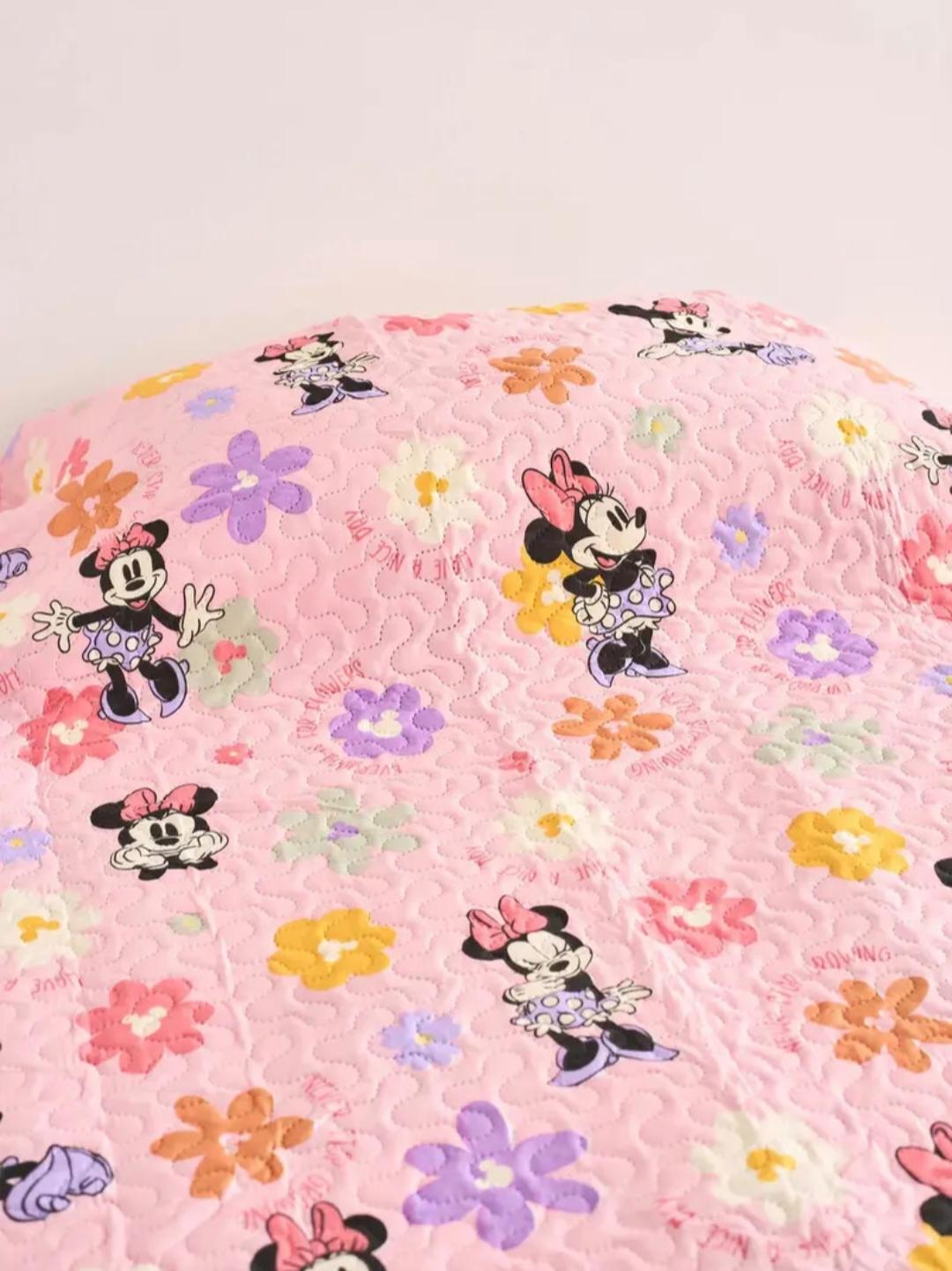 Cubrecama Ultra Soft PIÑATA 1 1/2 Plaza Minnie