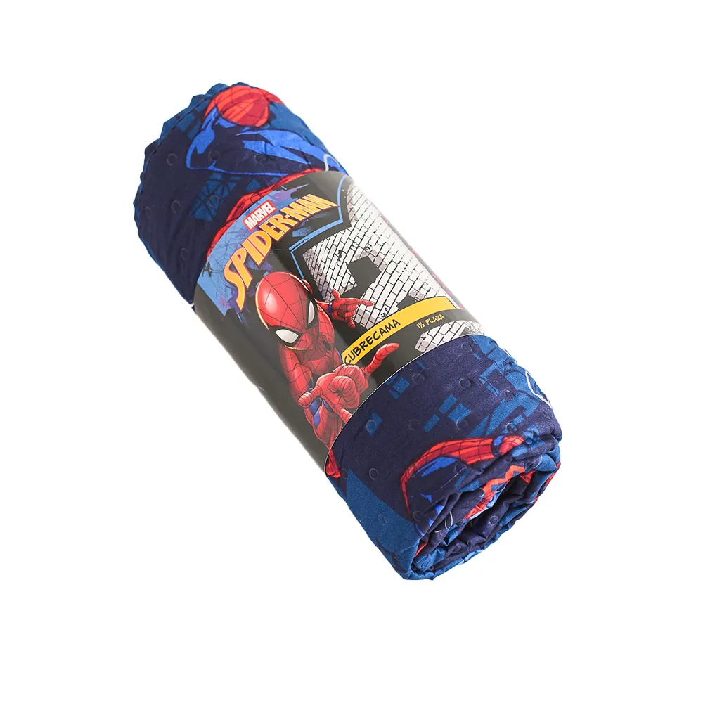 Cubrecama Ultra Soft  PIÑATA-SPIDERMAN