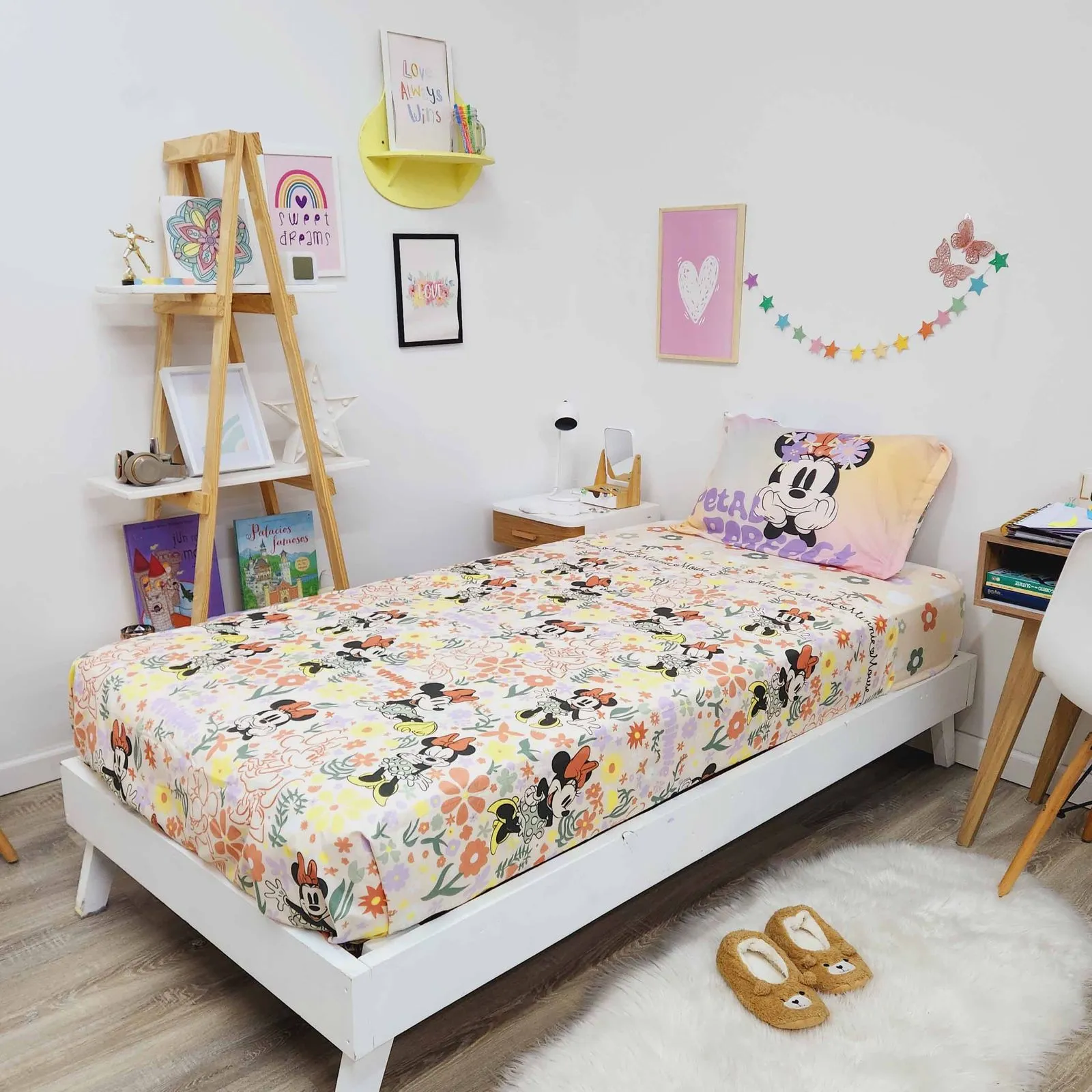 Juego de sabana 1 1/2 PIÑATA-MINNIE