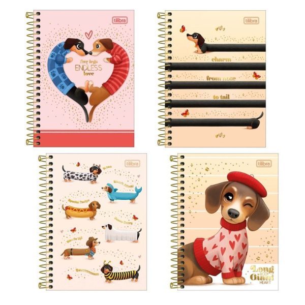 Caderneta Espiral Brownie 110x154mm 80 Folhas – Tilibra