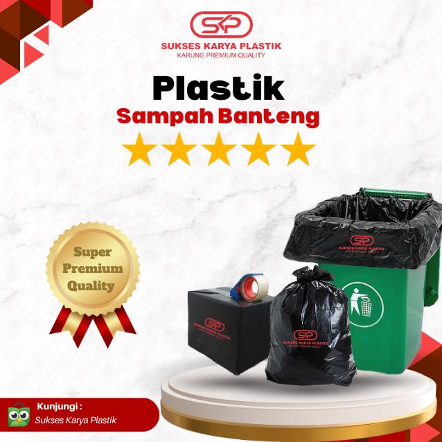 Plastik Sampah Hitam HD 110 x 150 cm 80 Micron Super Premium Quality 1 Pack ±5 Lembar