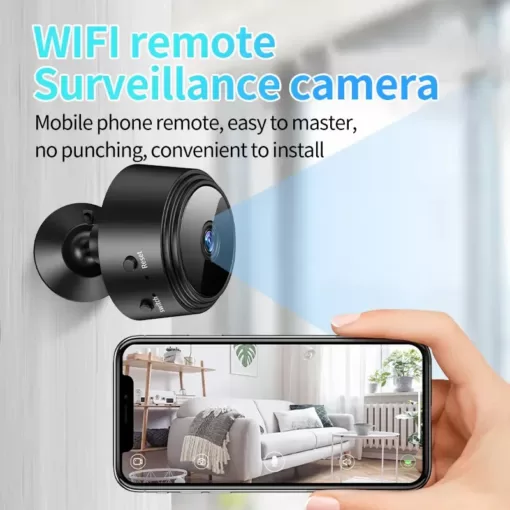 Magnetic WiFi Mini Camera A9 1080P HD  | Wireless Security Camera with Night Vision & HDSF App Support