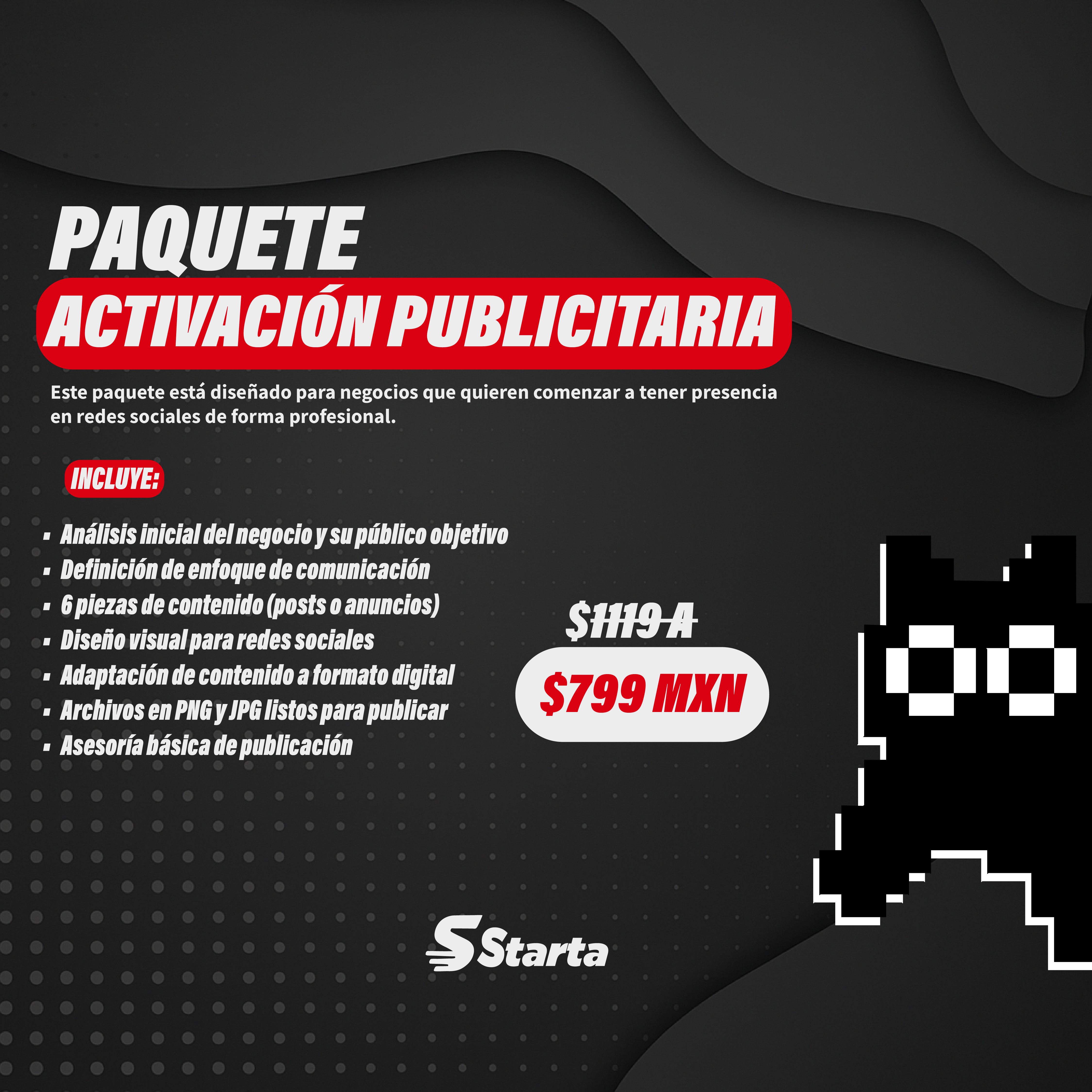 PAQUETE ACTIVACIÓN PUBLICITARIA