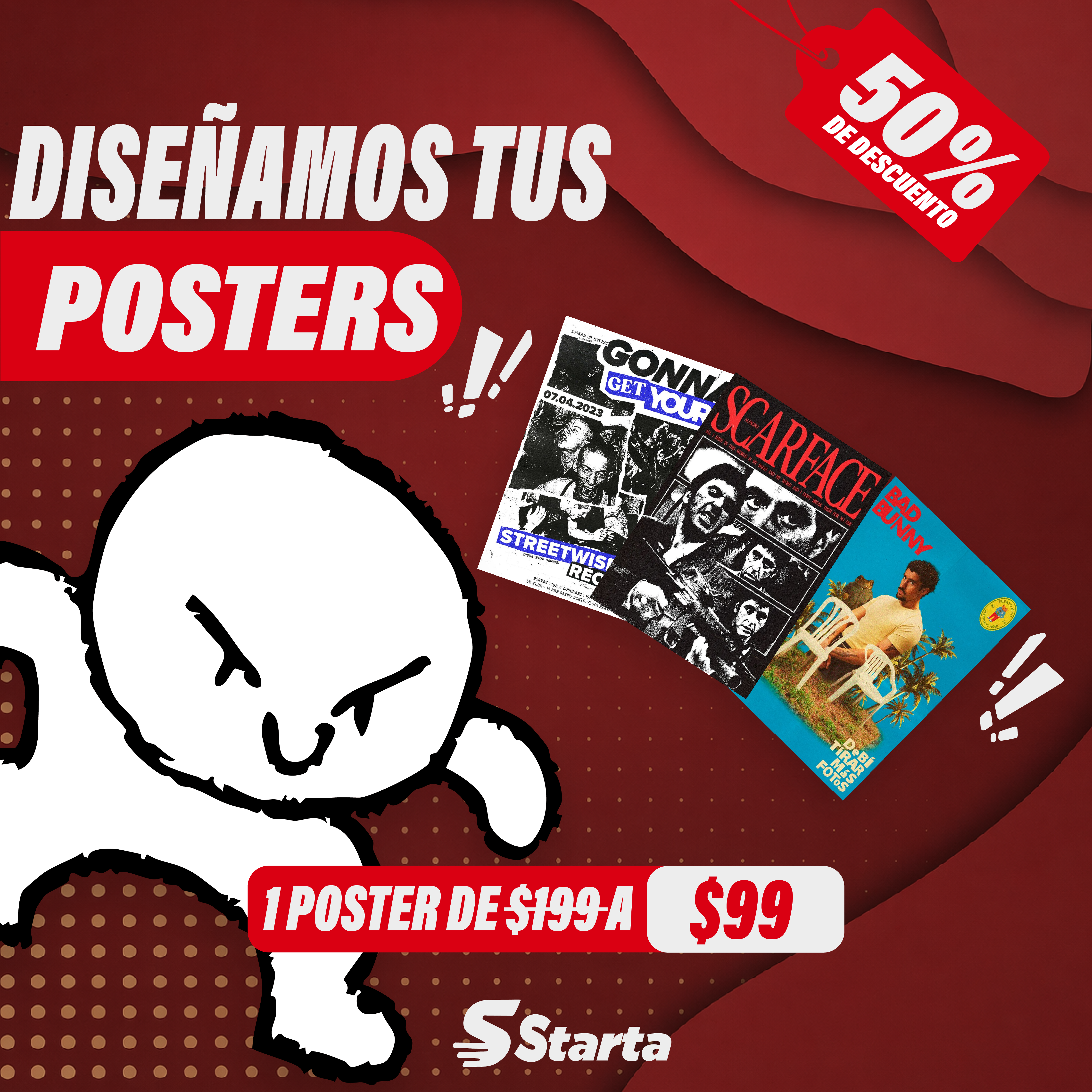 DISEÑO DE POSTERS PERSONALIZADOS