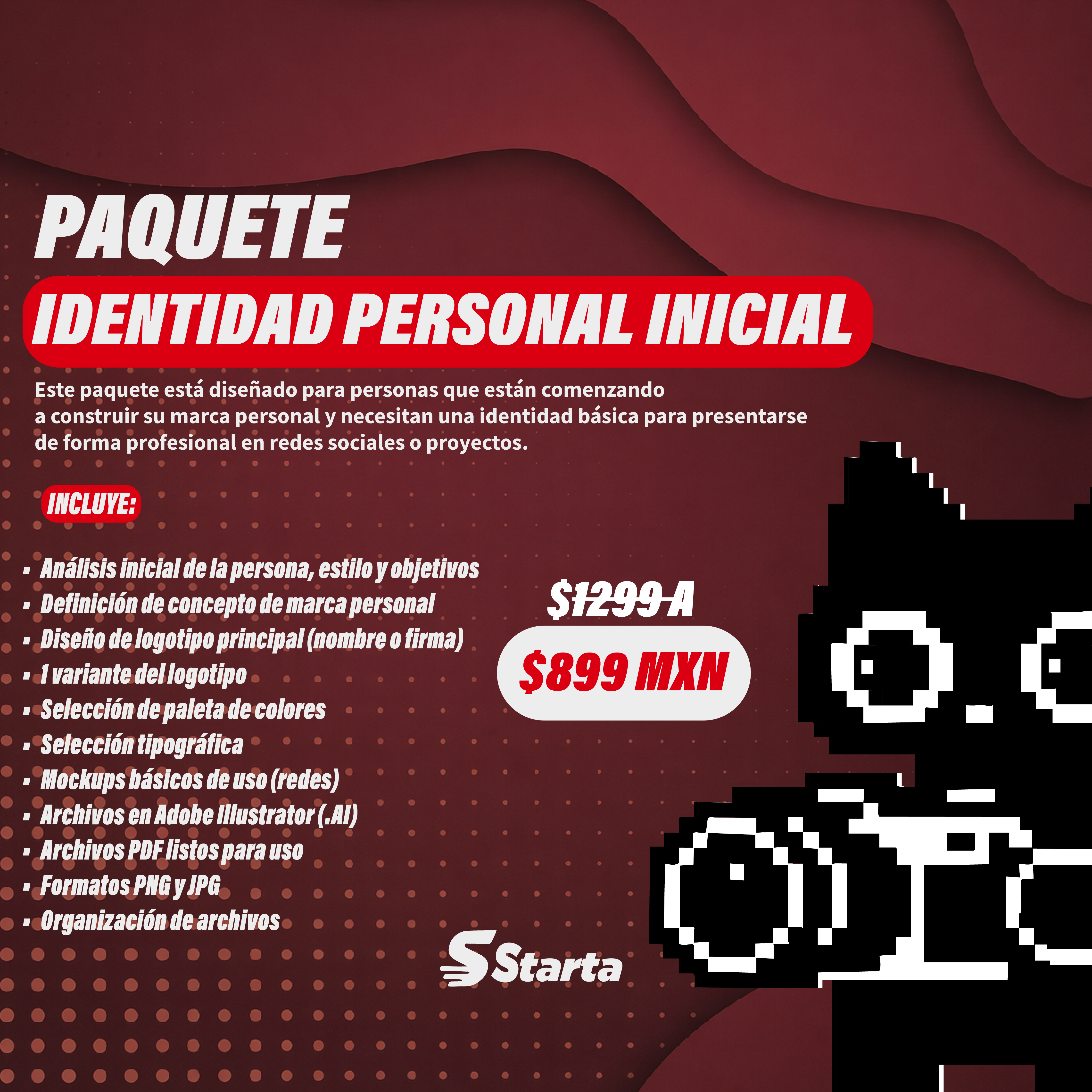 PAQUETE IDENTIDAD PERSONAL INICIAL
