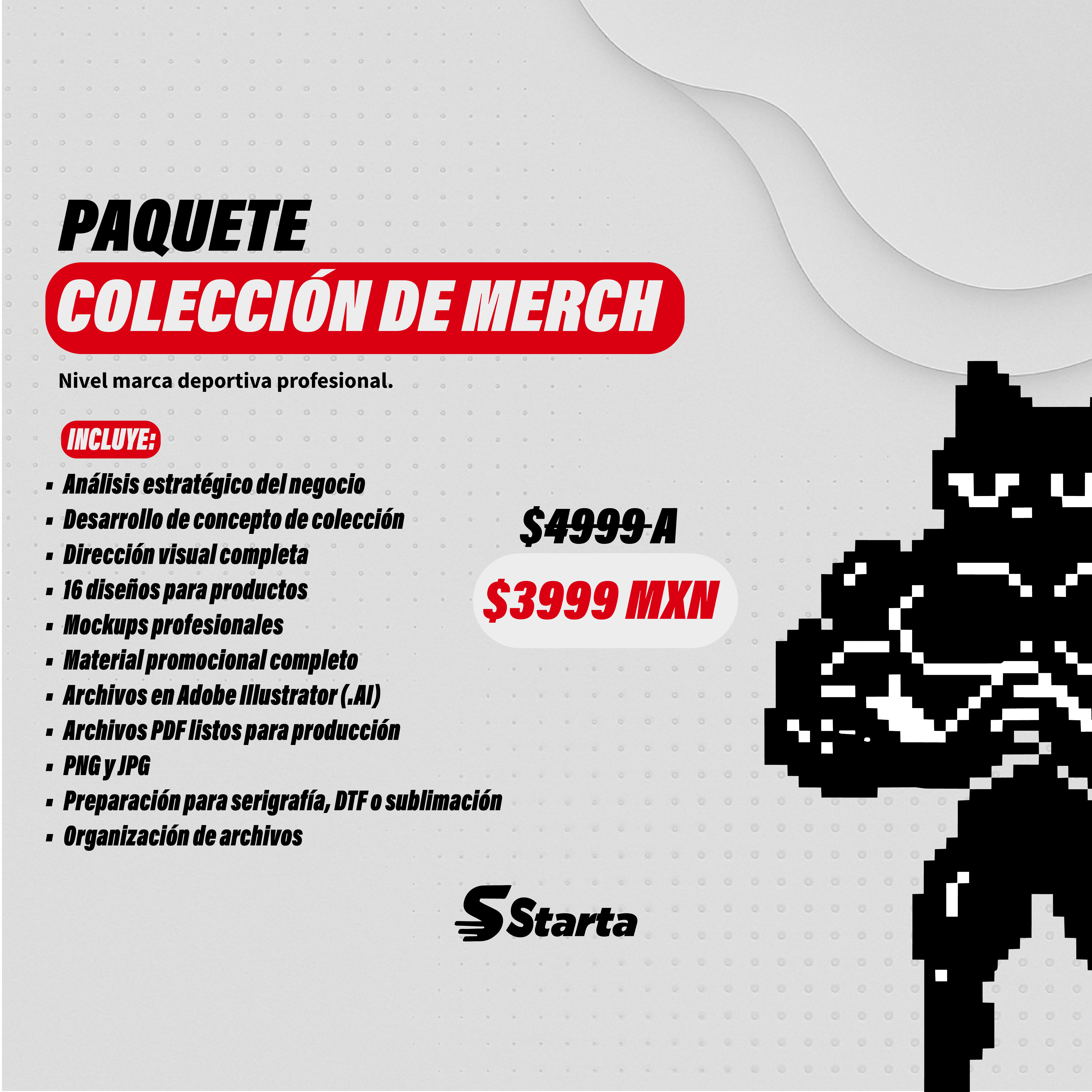 PAQUETE COLECCIÓN DE MERCH