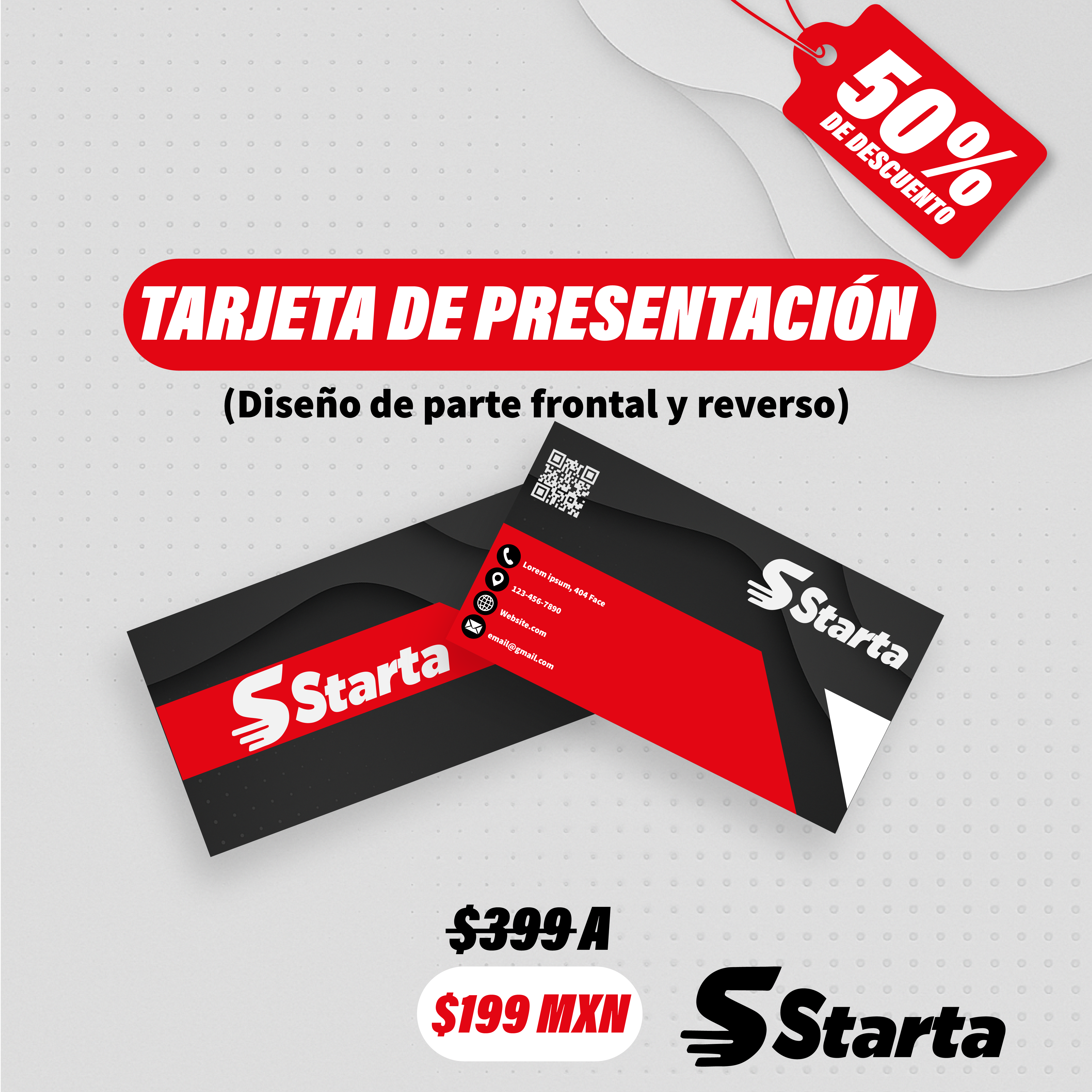 DISEÑO DE TARJETA DE PRESENTACIÓN