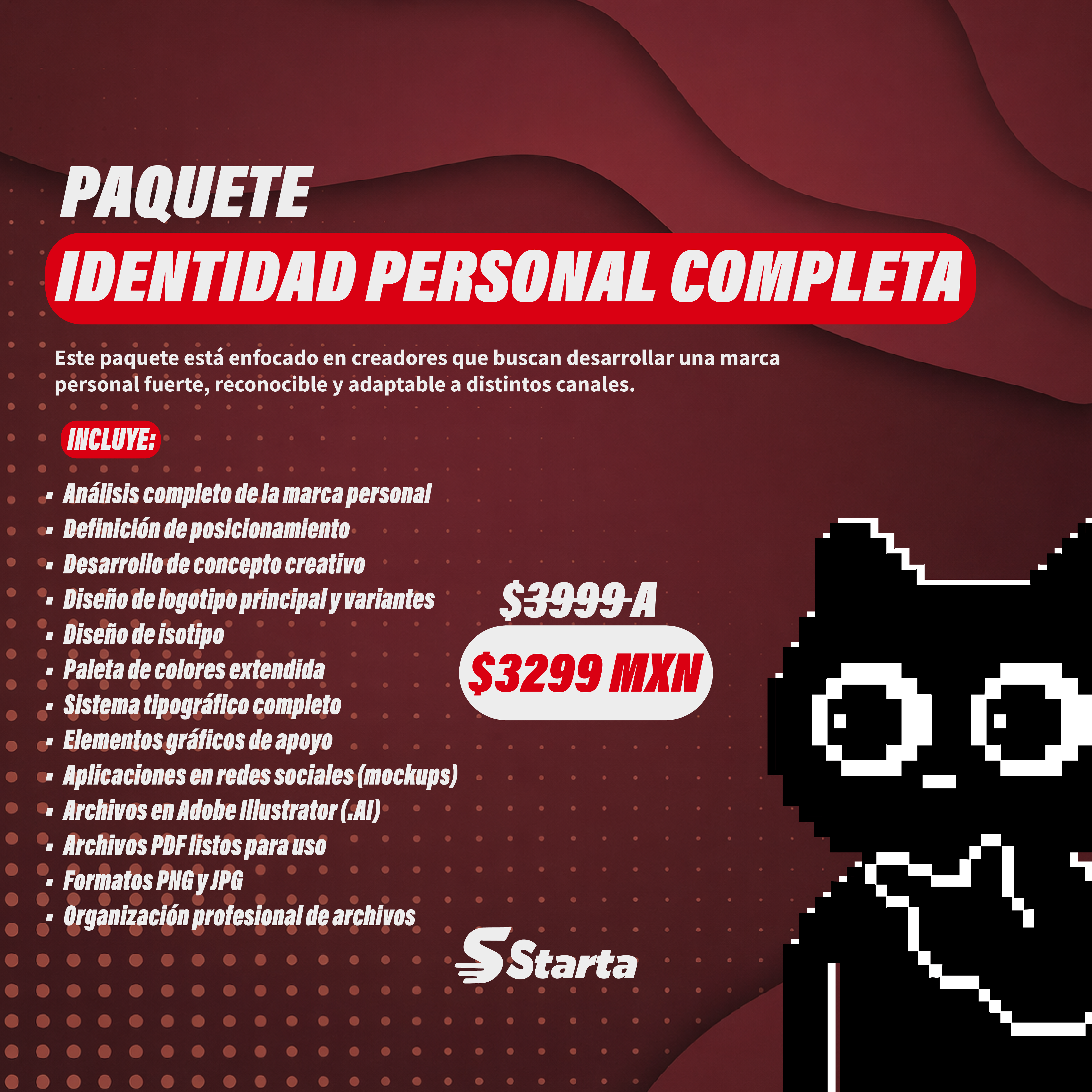 PAQUETE IDENTIDAD PERSONAL COMPLETA