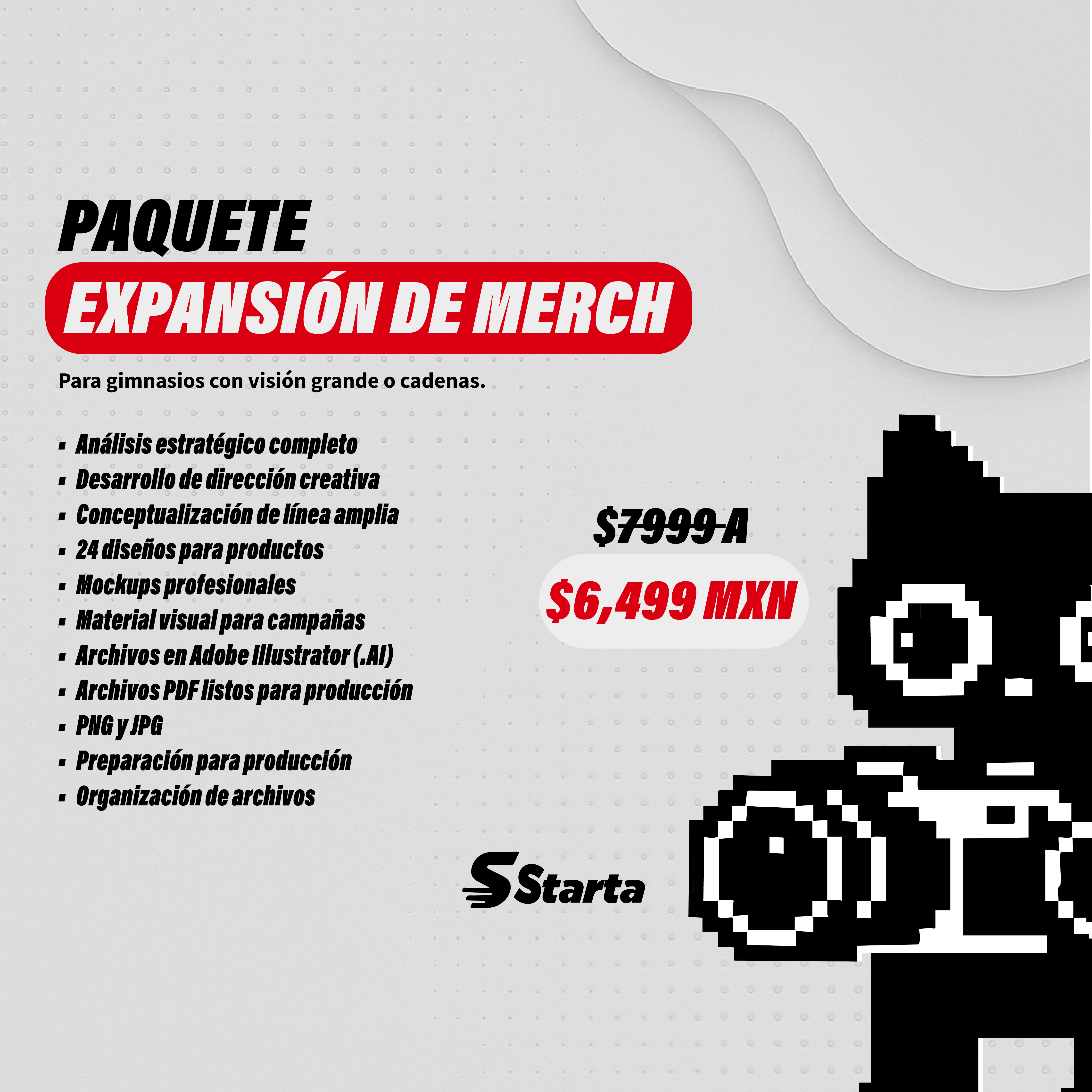 PAQUETE EXPANSIÓN DE MERCH