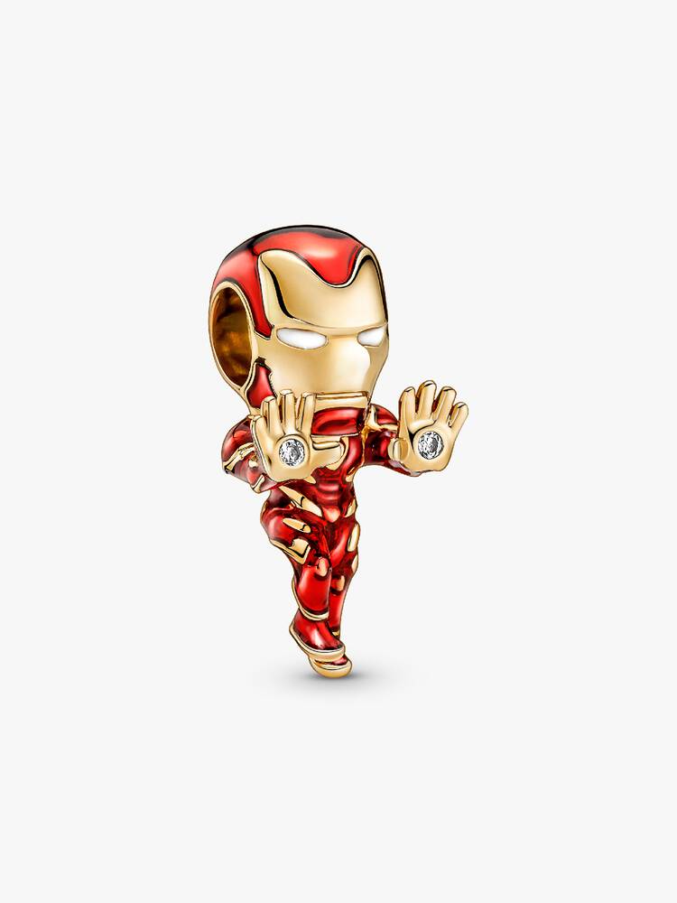 Charm Iron Man Dorado
