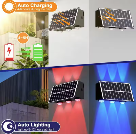 Solar Outdoor Wall Light