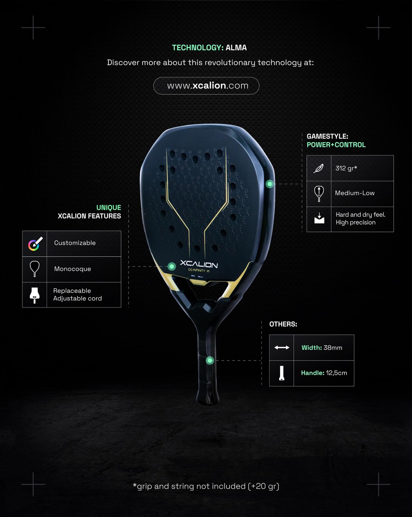 Xcalion Infinity H1 (KONTROLA+MOC)