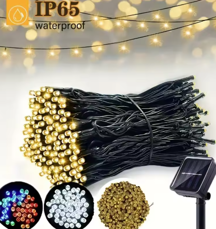 Solar Outdoor String Lights