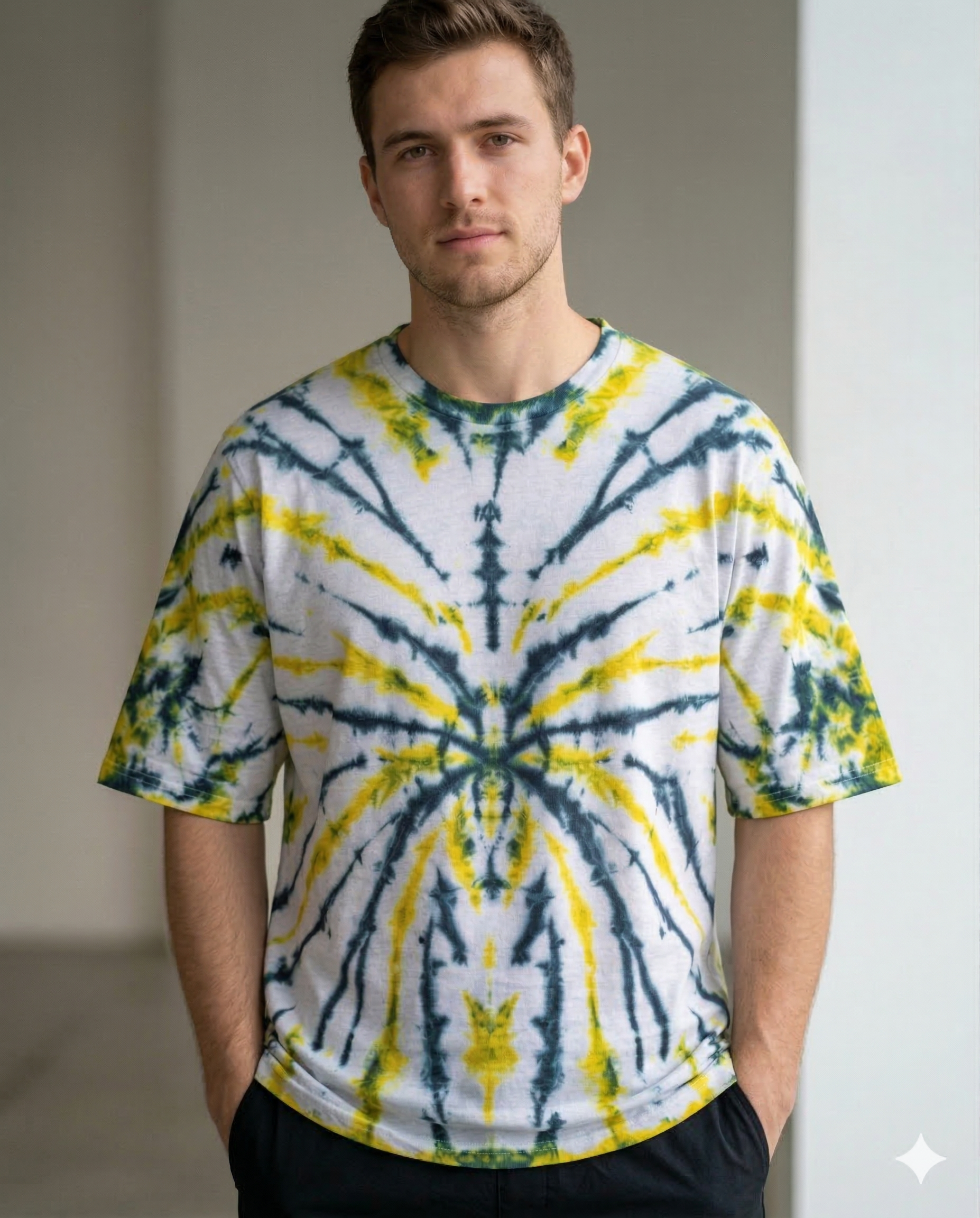 Tie-Dye Cotton T-Shirt