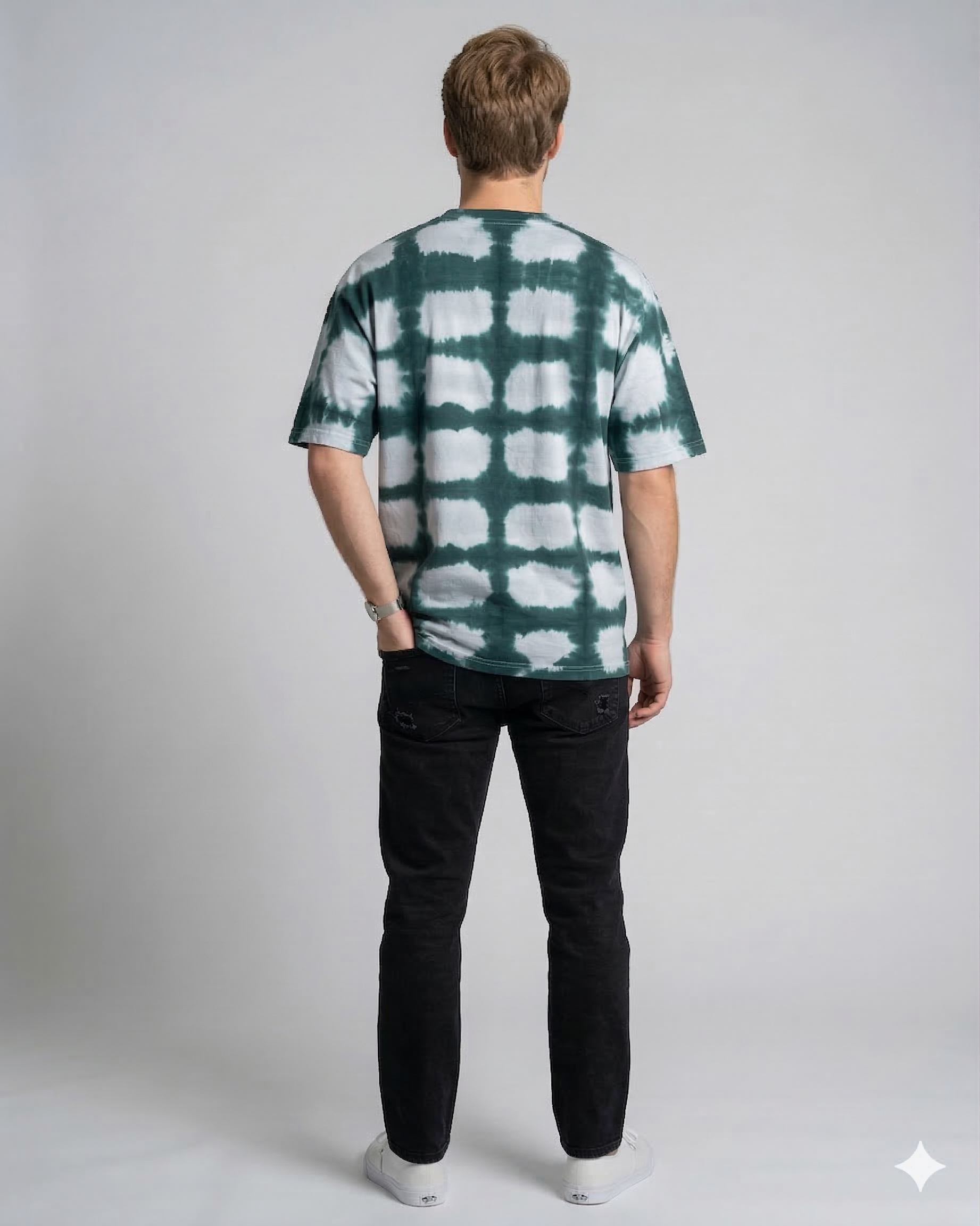 Green Tie-Dye T-Shirt