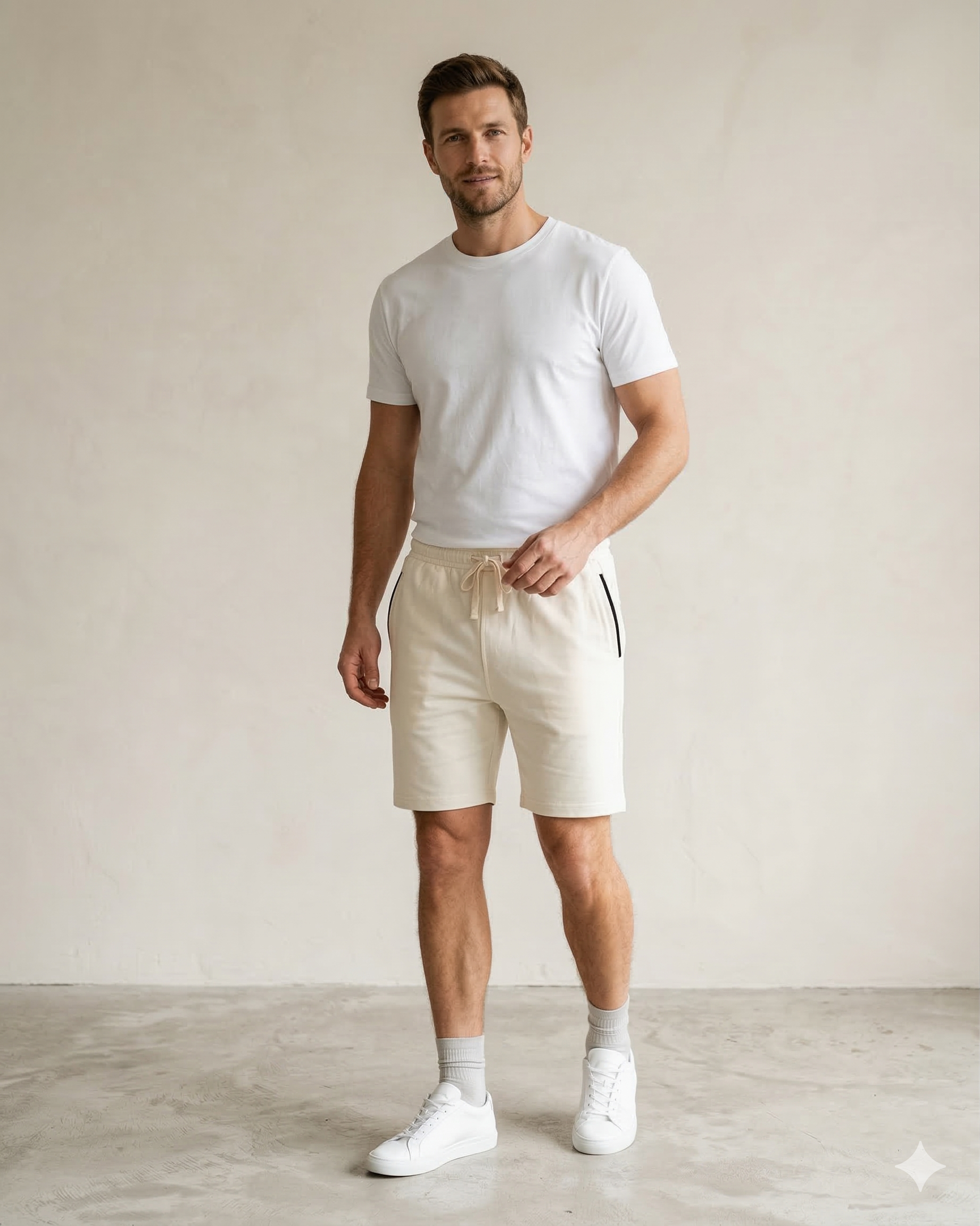 Men’s 100% Pure Terry Cotton Shorts 