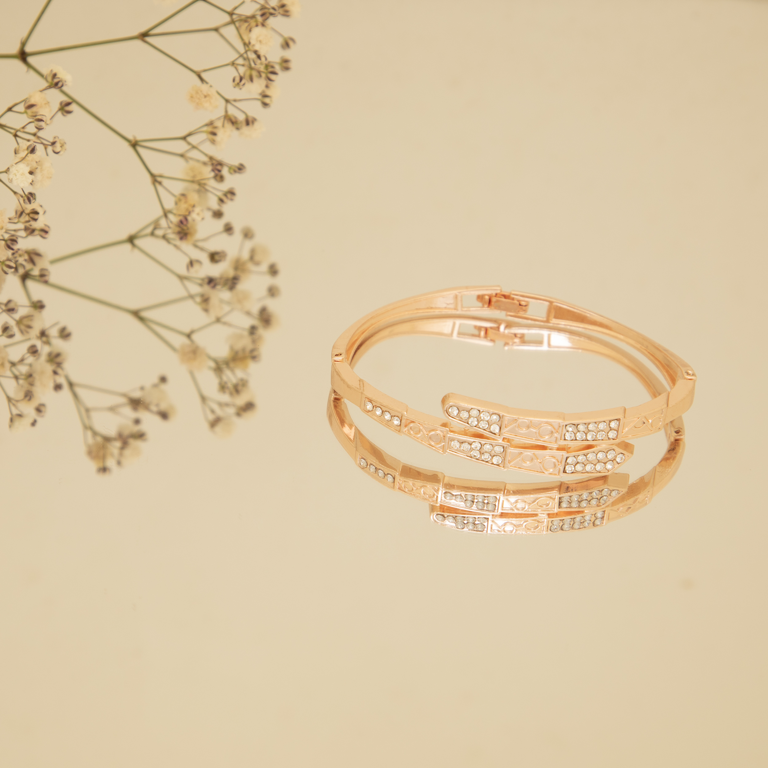 Rose Gold Elegant Bangle