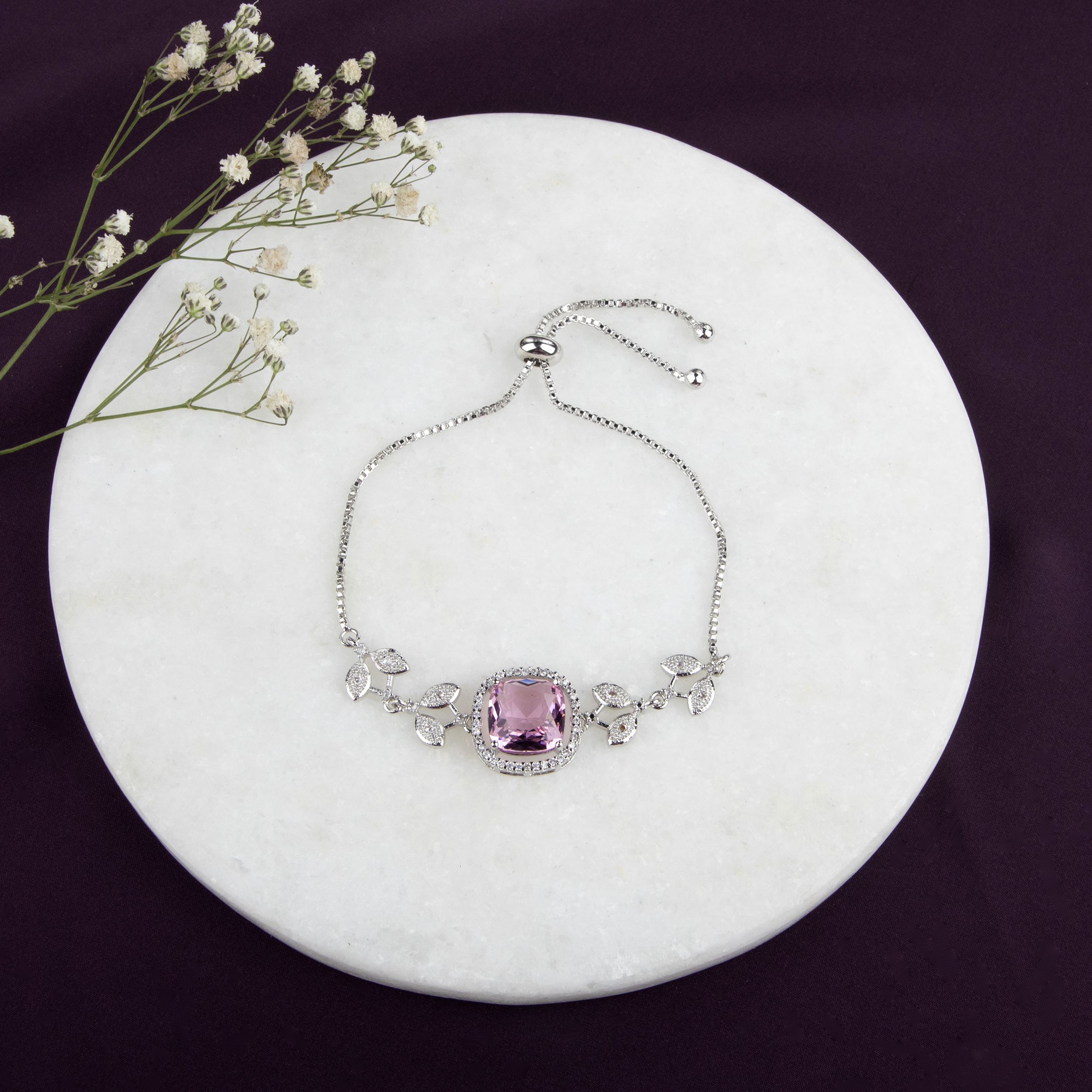 Amethyst Crystal Bracelet