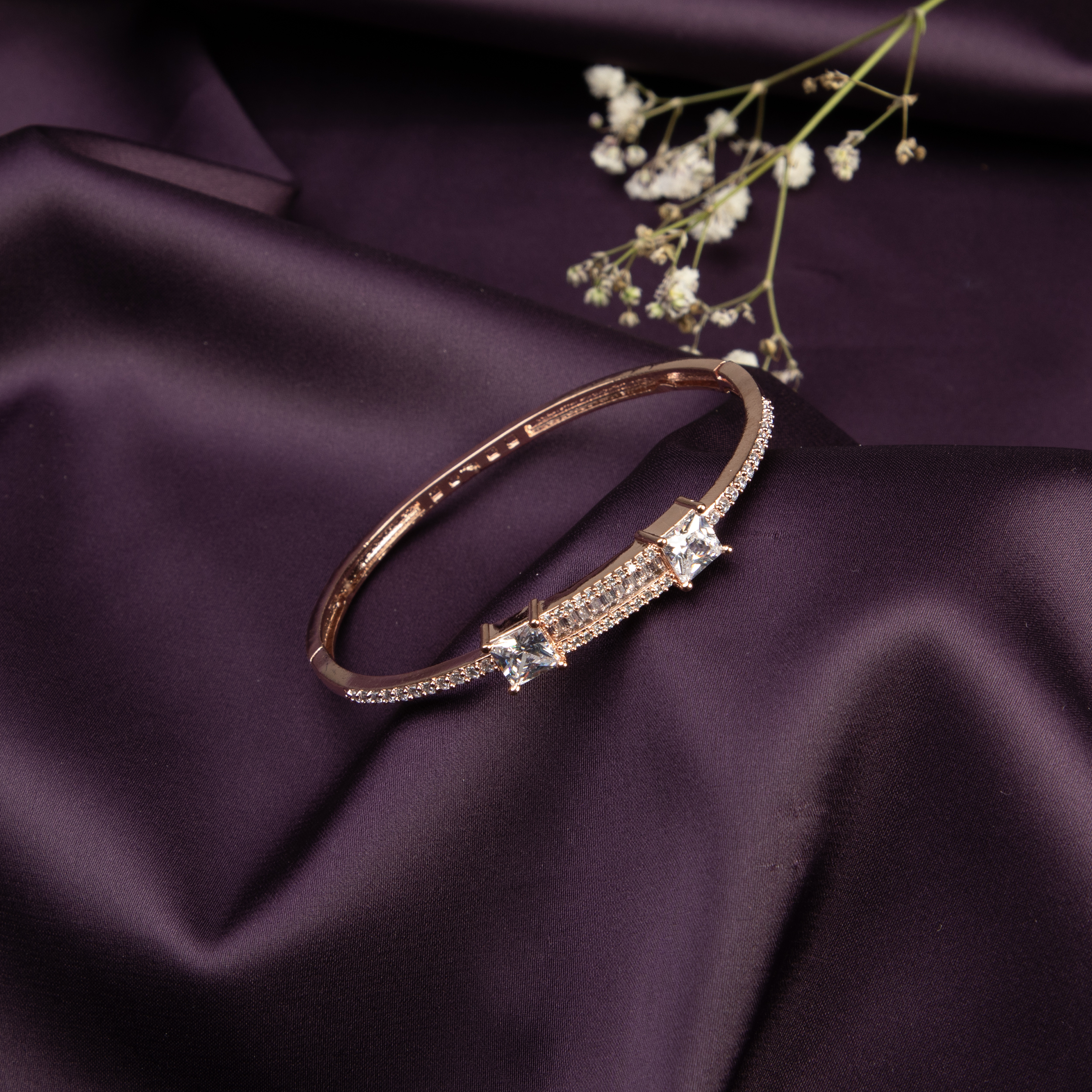 Elegant Rose Gold Bracelet