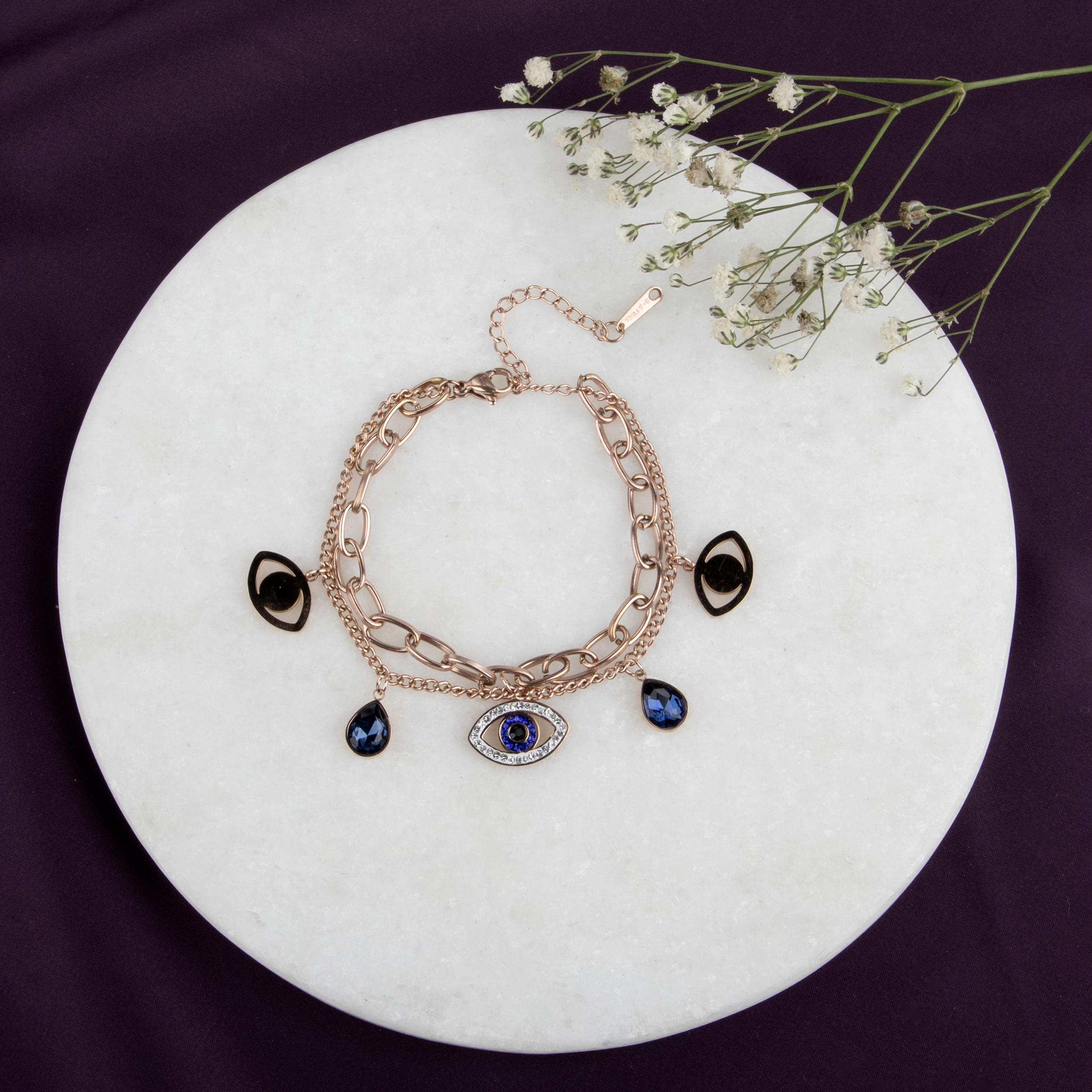 Evil Eye Charm Bracelet