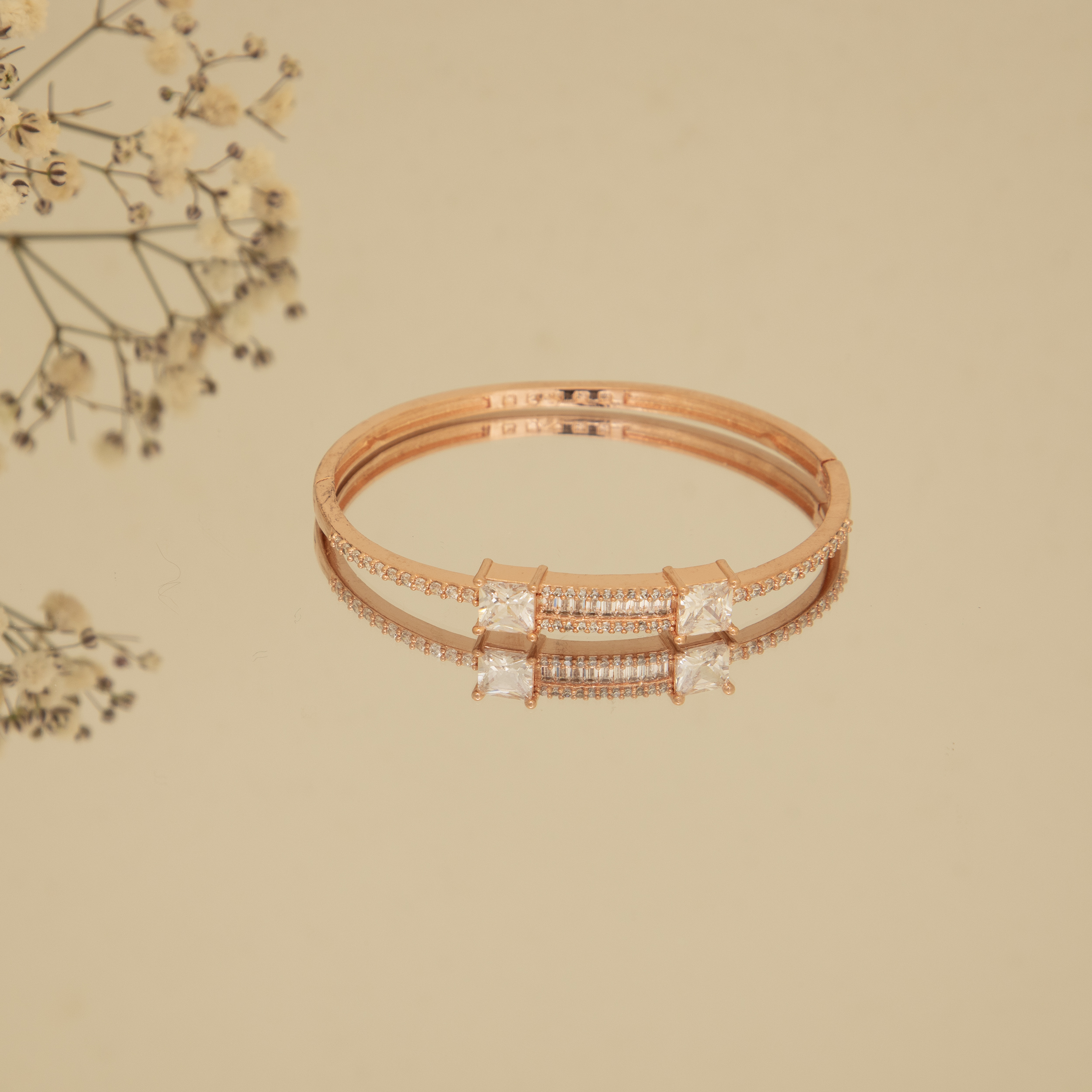 Elegant Rose Gold Bracelet