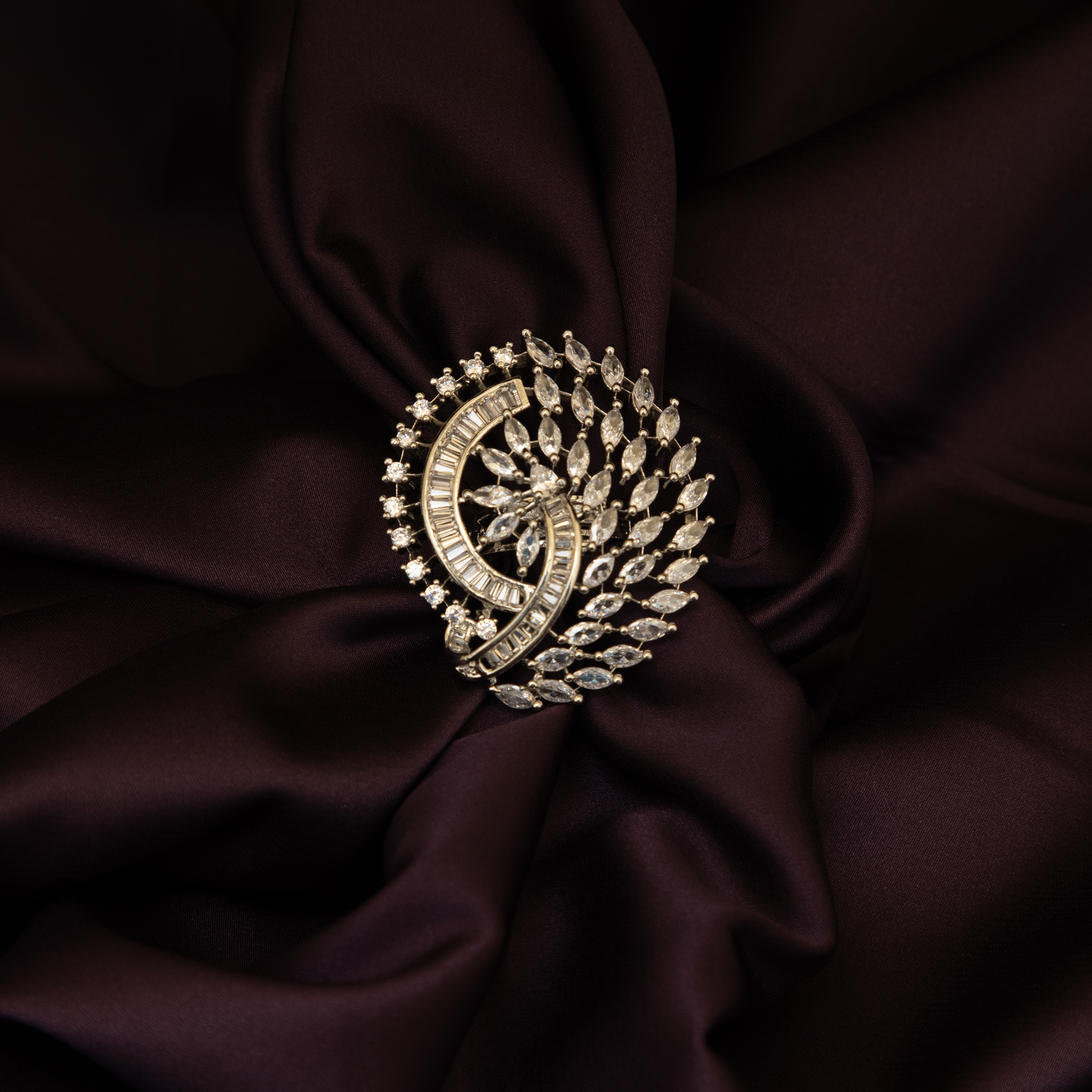 Elegant Diamond Cocktail Ring