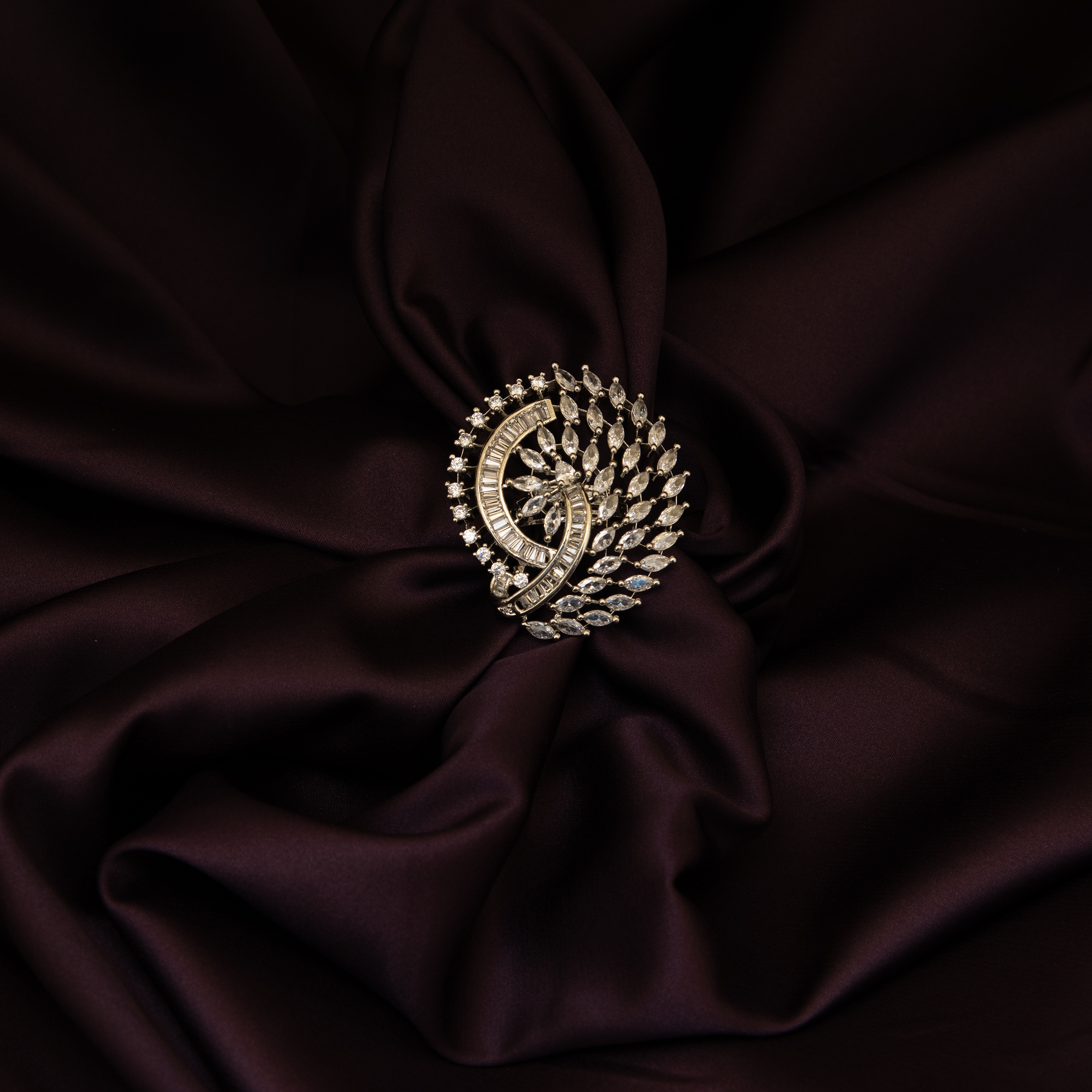 Elegant Diamond Cocktail Ring