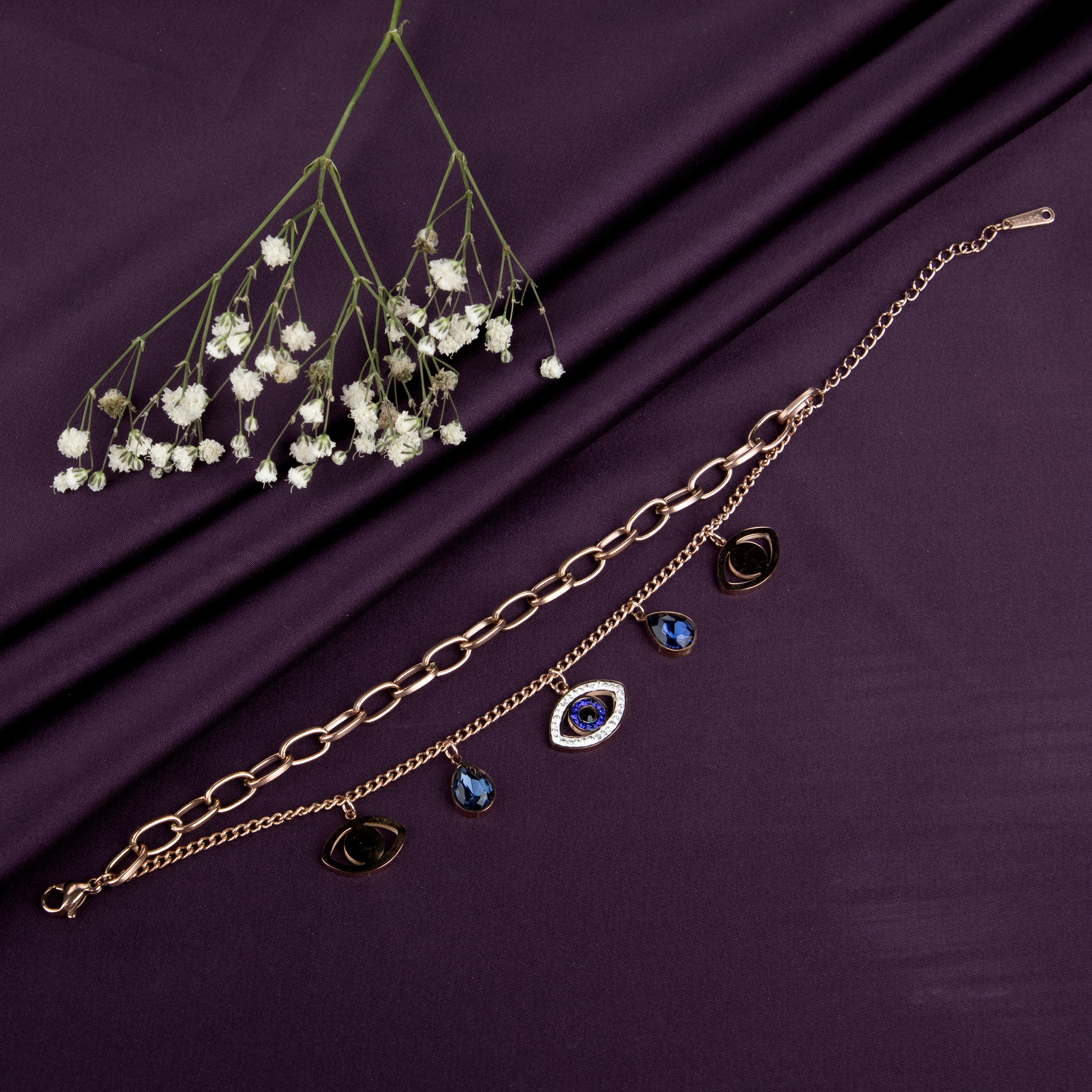 Evil Eye Charm Bracelet