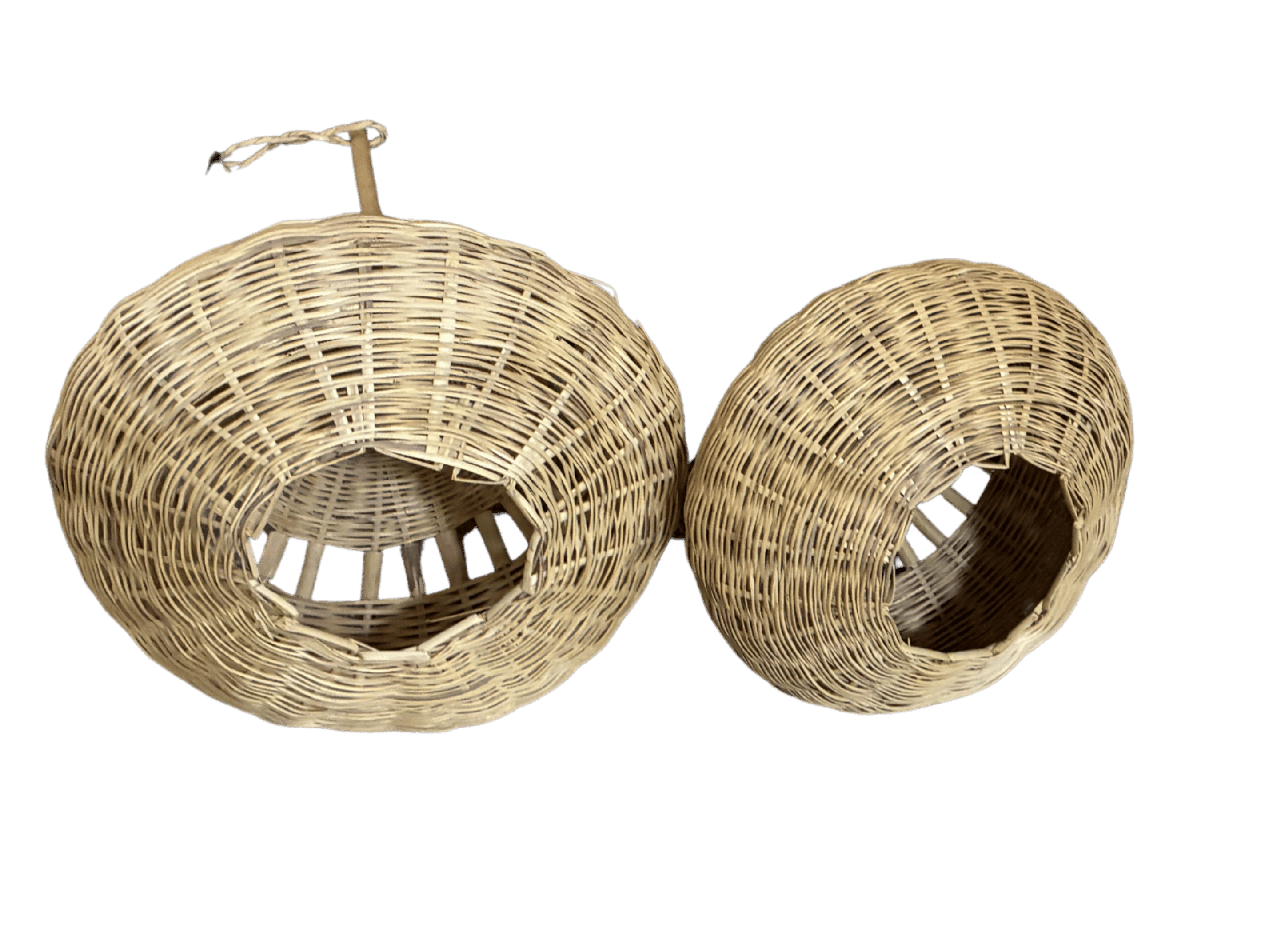 Lampa wiklinowa w kształcie łzy