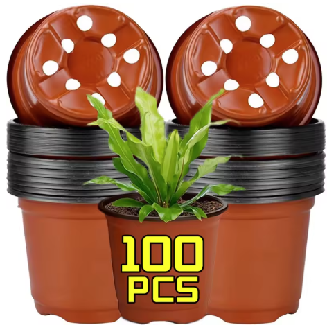 Plastic Nursery Pots Set