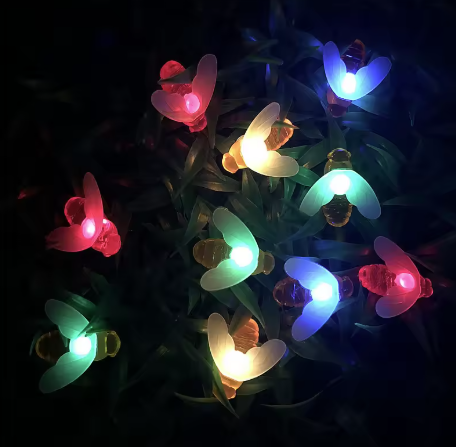 Bee Shaped LED String Lights