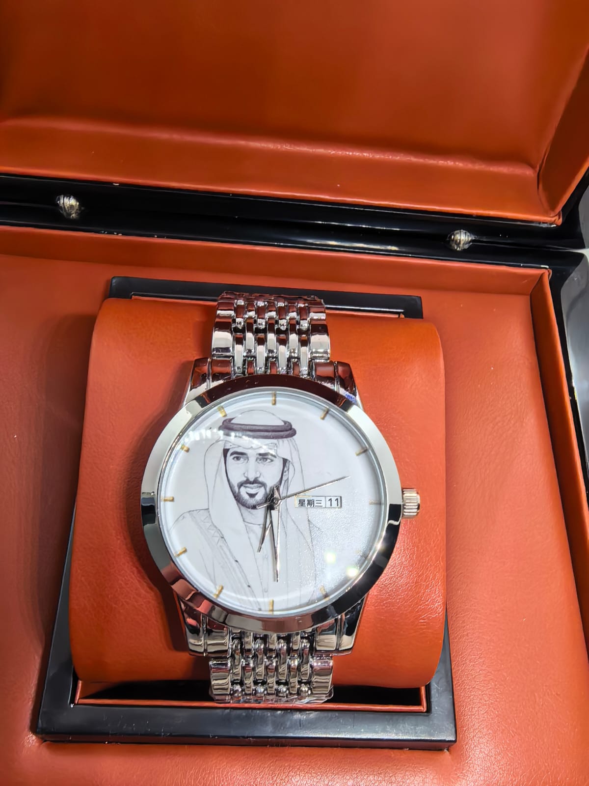 Silver Stainless Steel Watch