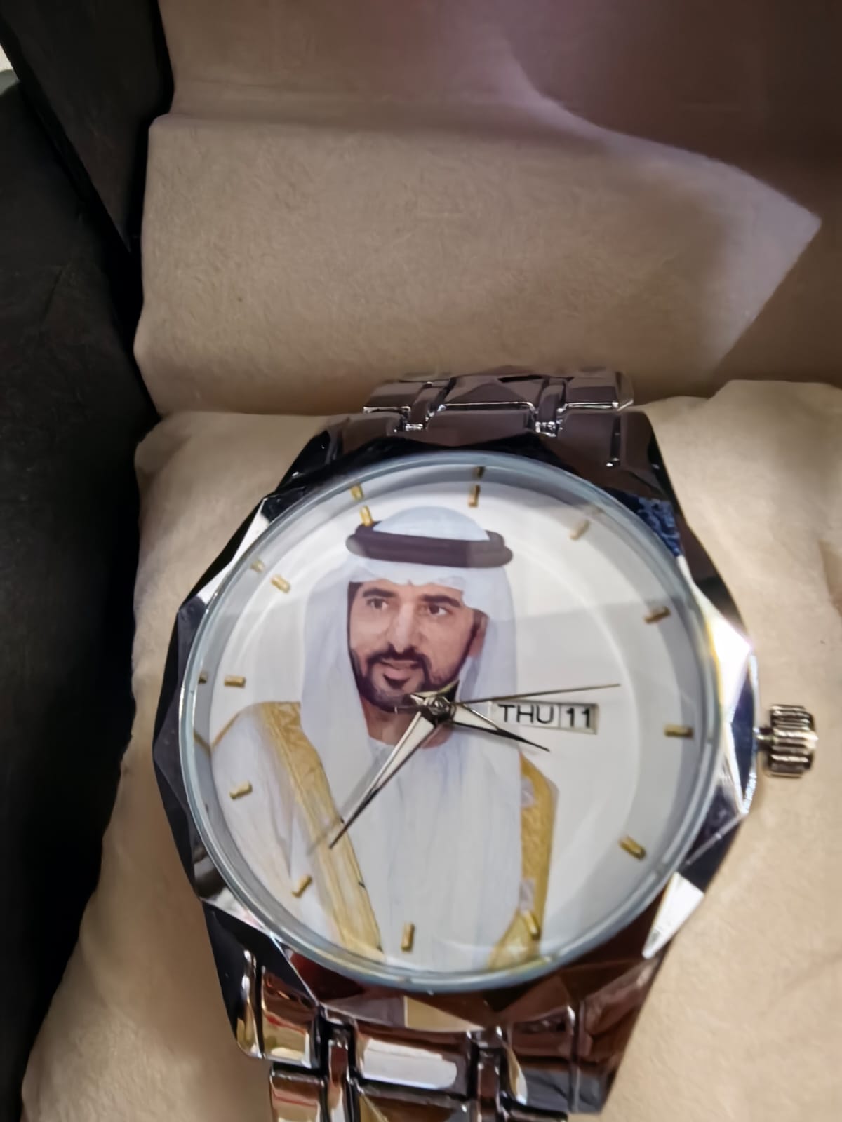 Custom Portrait Stainless Steel Watch