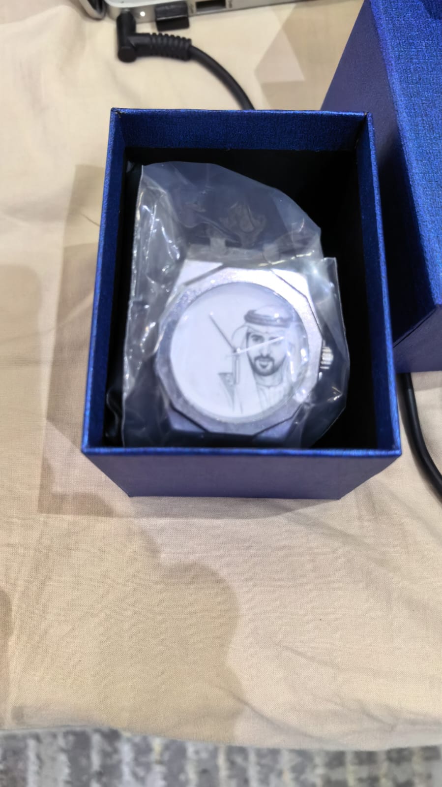 Engraved Portrait Watch