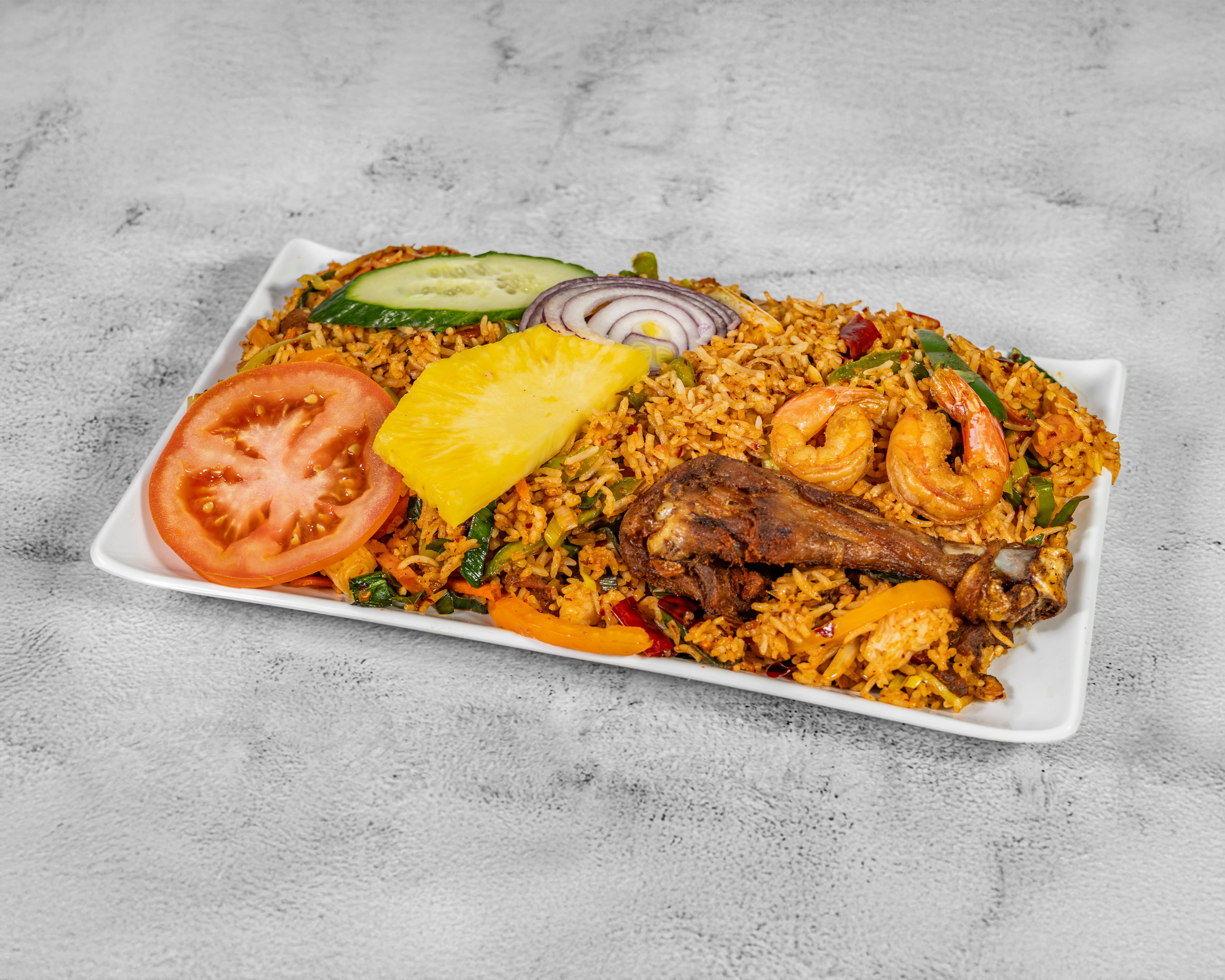 Mongolian Rice Mixed