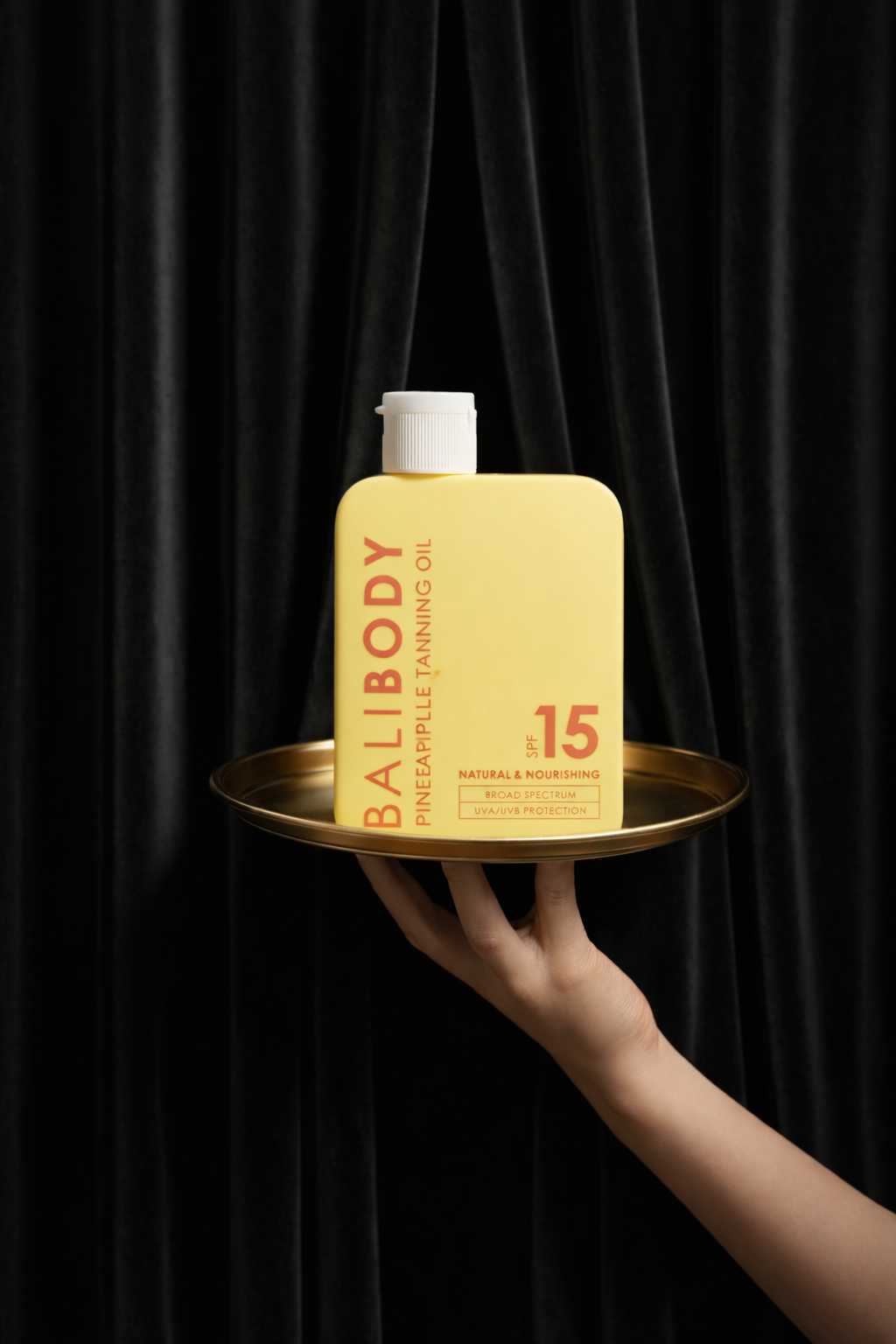 Bali Body Pineapple Tanning Oil SPF 15 – Pineapple Extract, Almond Oil & Vitamin E