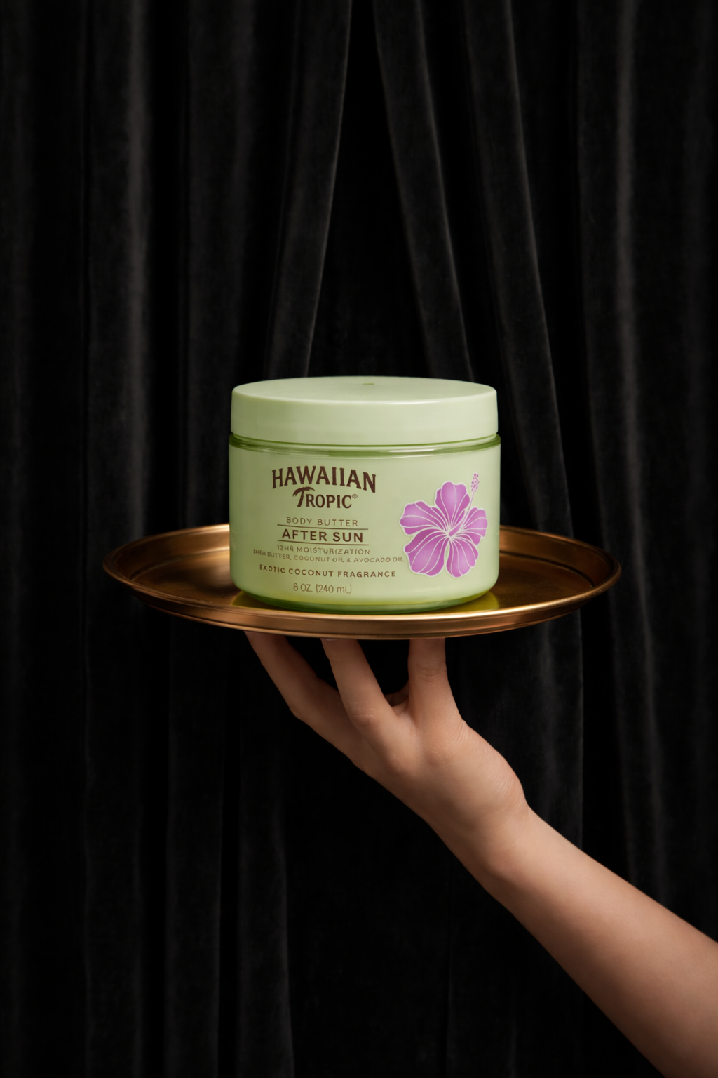 Hawaiian Tropic After Sun Body Butter – Coconut Oil, Shea Butter & Mango Seed Butter