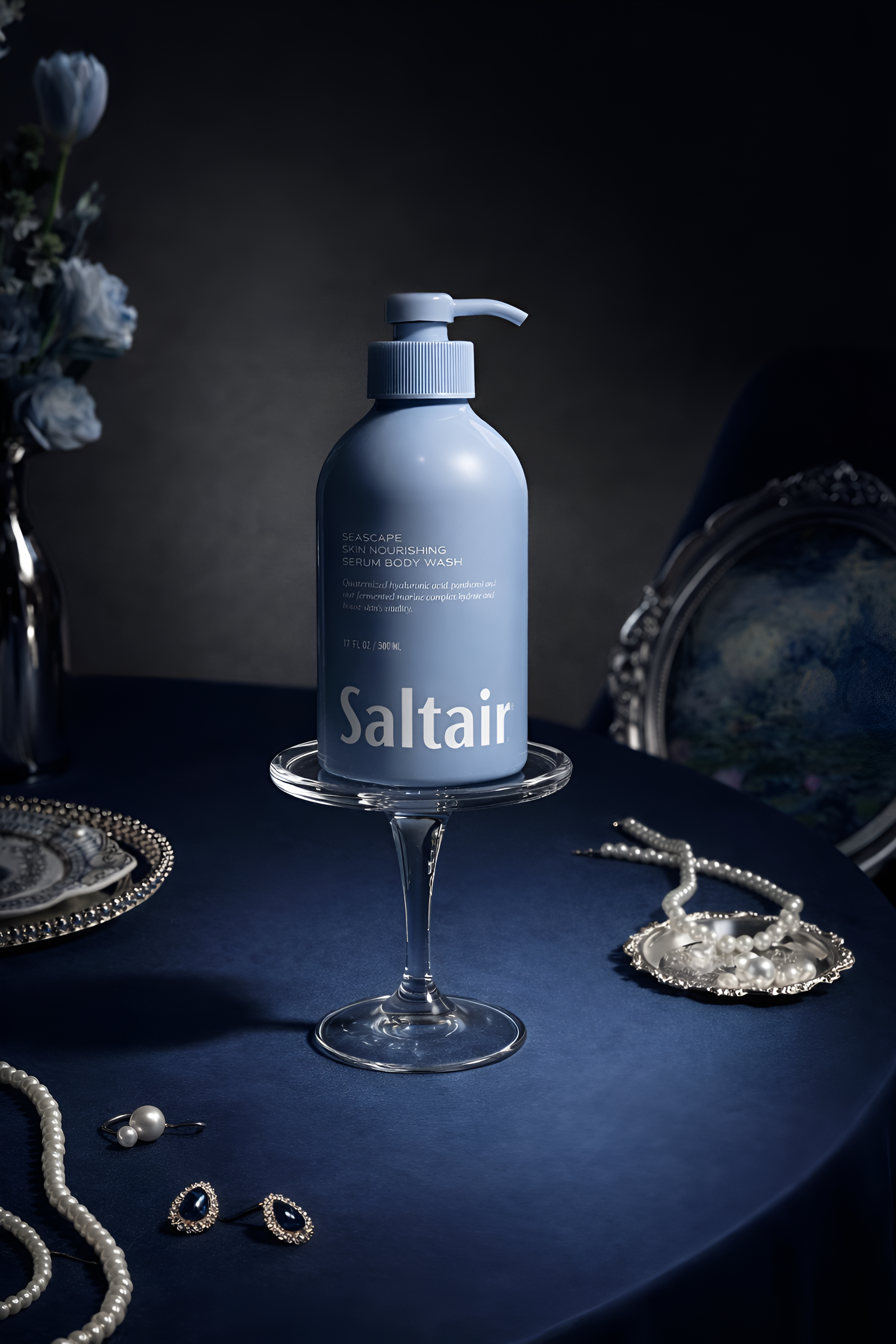Saltair Seascape Moisturizing Body Wash – Grapefruit, Ylang Ylang & White Sand