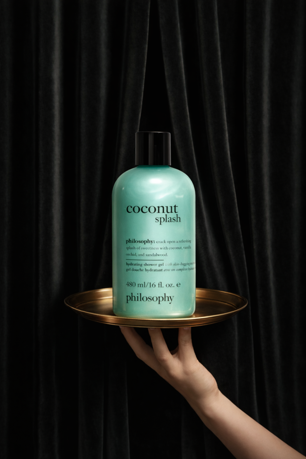 Philosophy Hydrating Bath & Shower Gel – Coconut Splash, Vanilla Orchid & Sandalwood