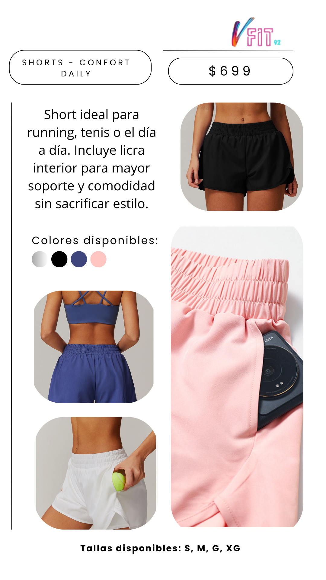 Comfort Daily Shorts