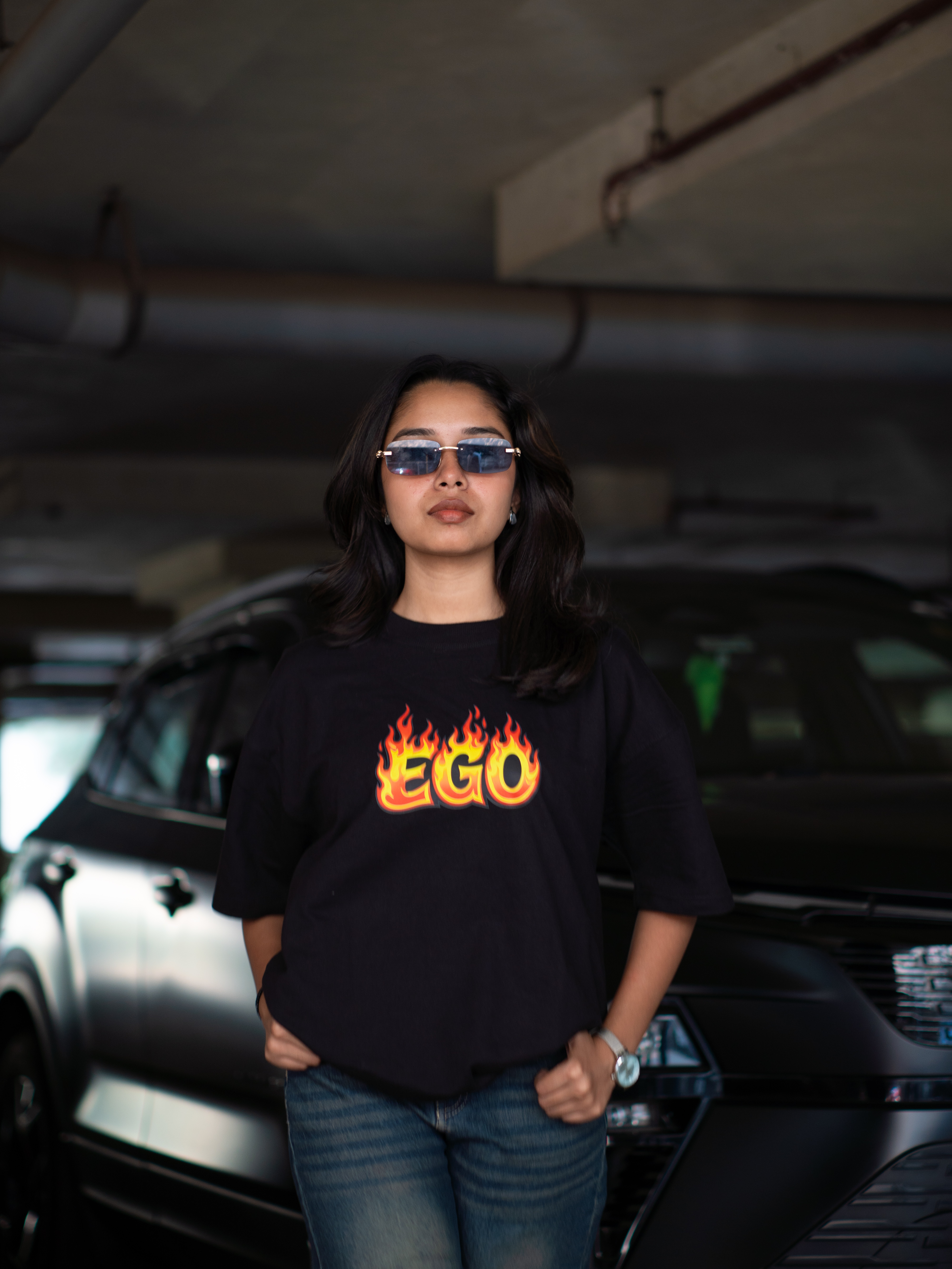 EGO Flame Graphic T-Shirt